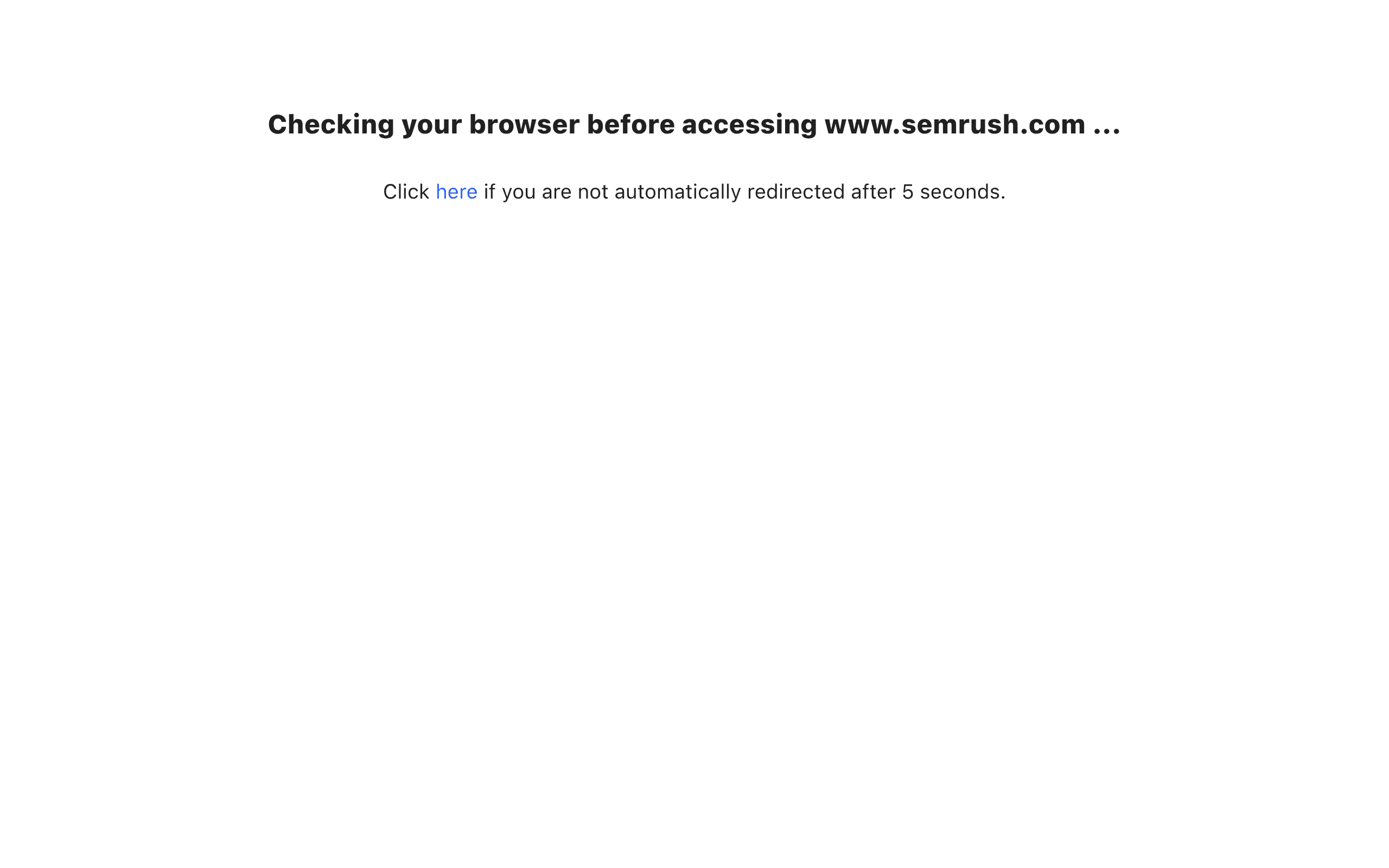 Ecommerce Booster | SEMRUSH