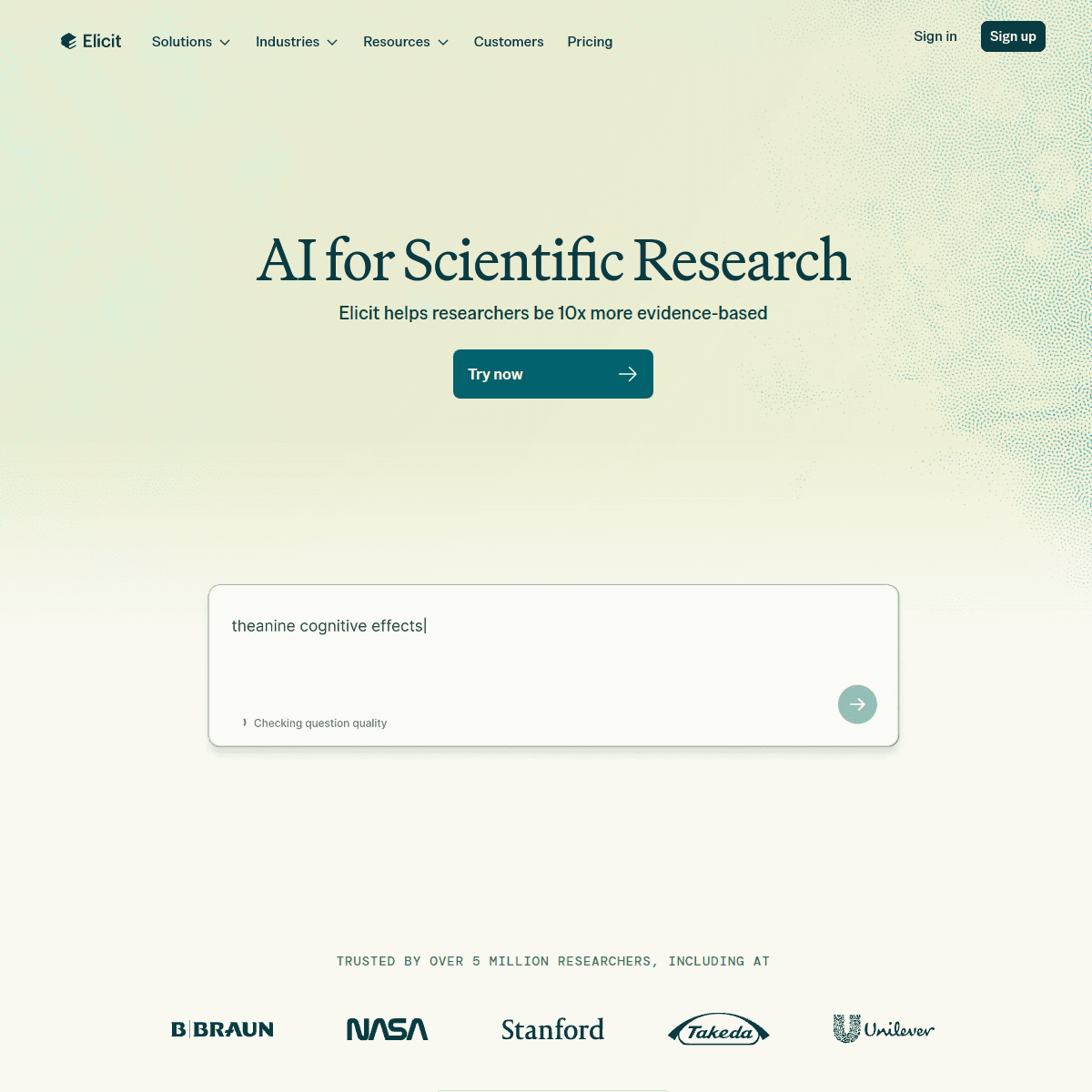 Elicit Research