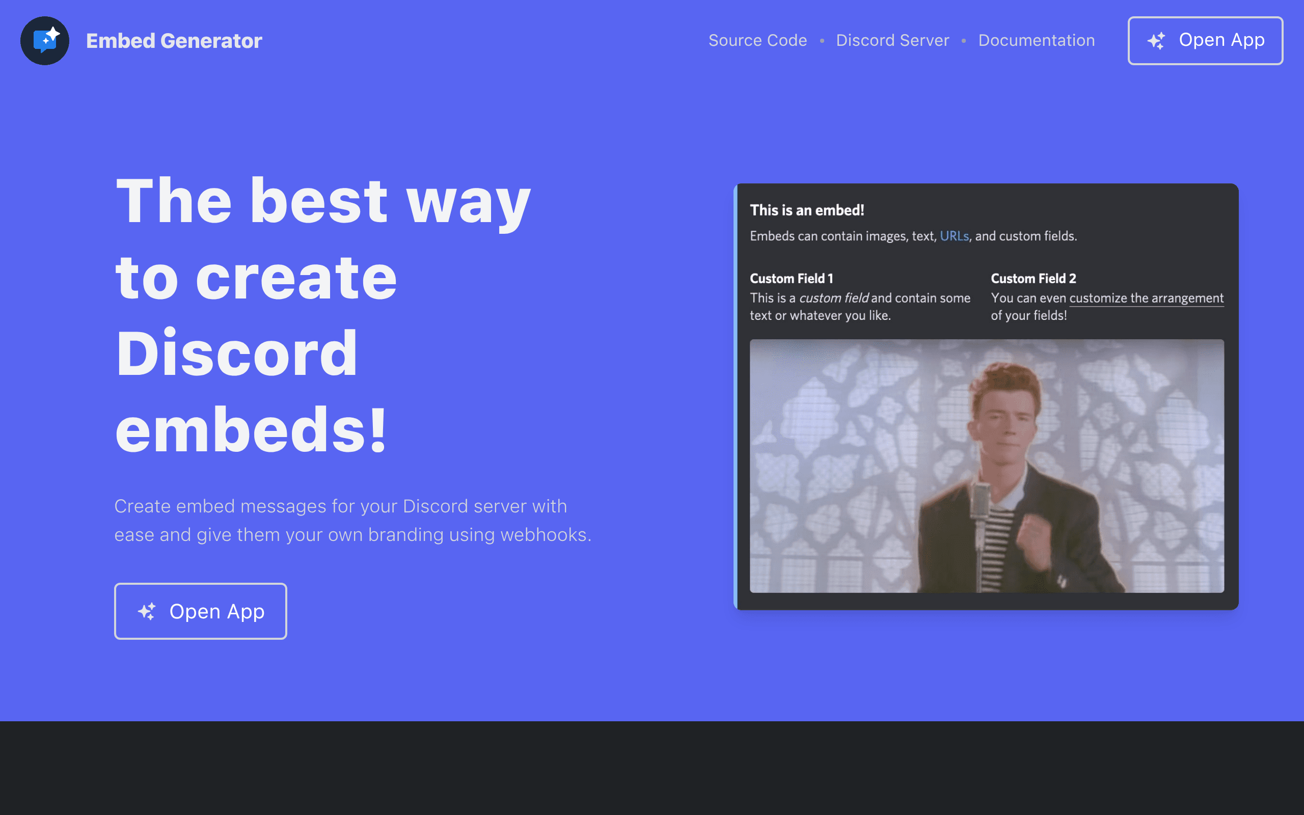 Embed Generator