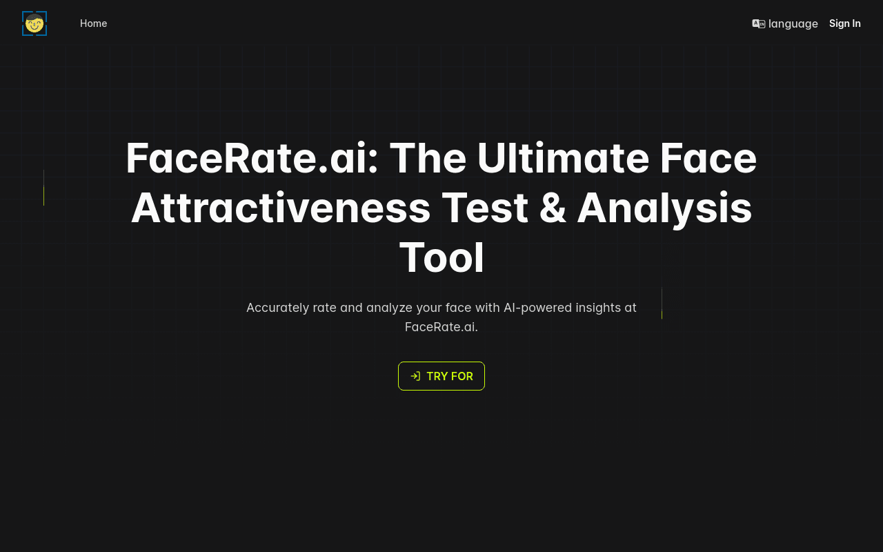 FaceRate AI