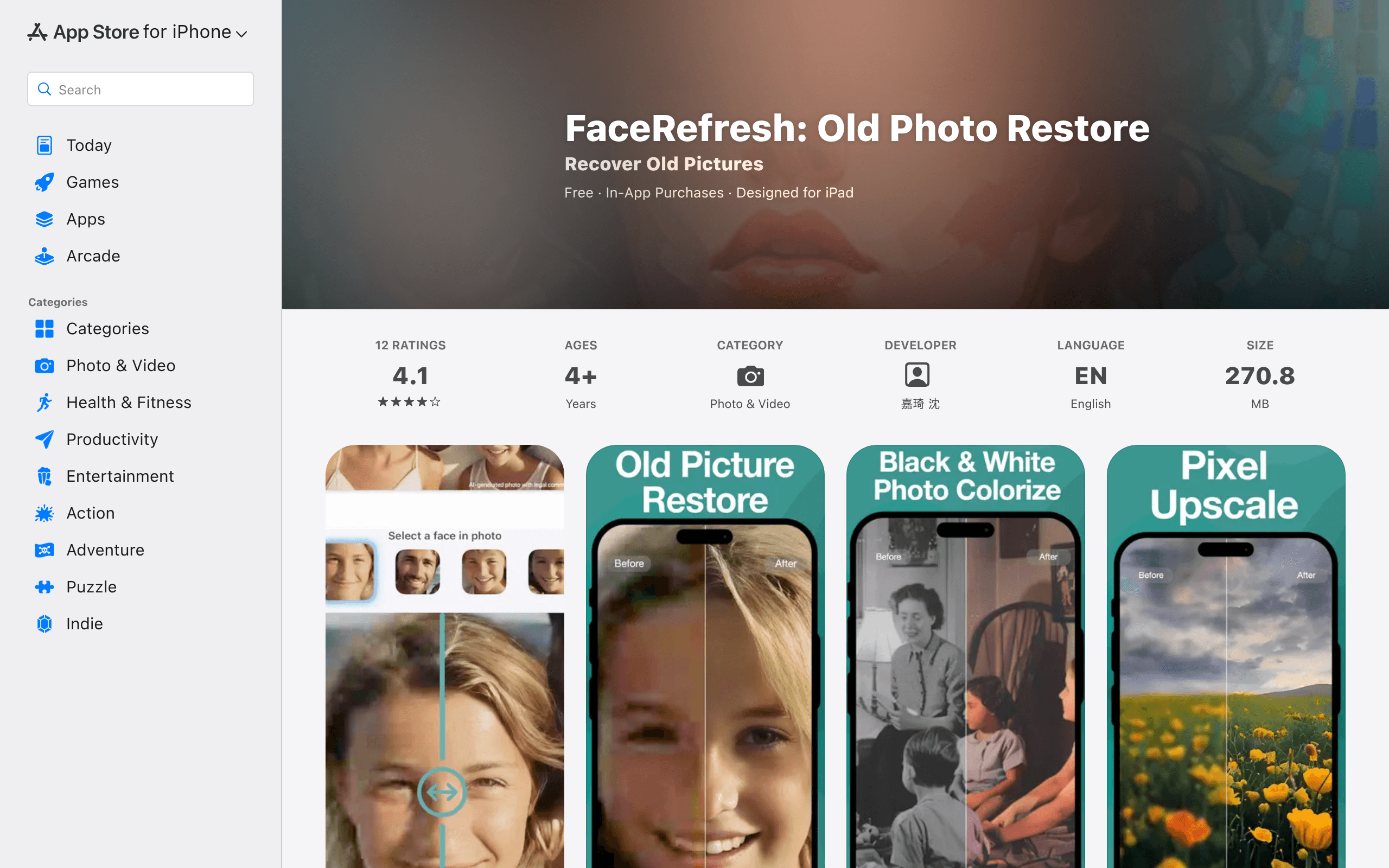 FaceRefresh