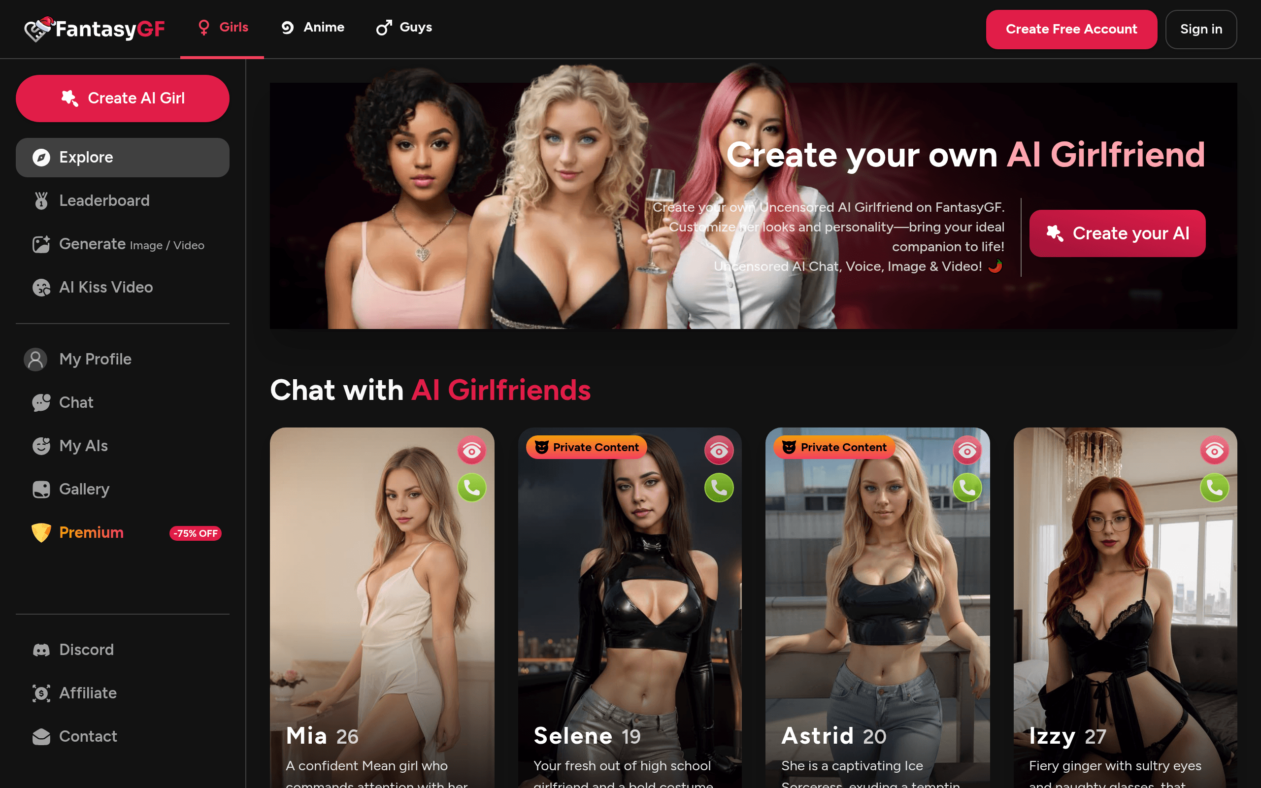 FantasyGF.ai