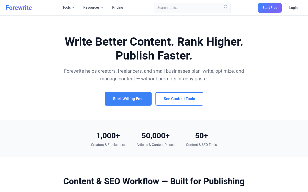 Forewrite