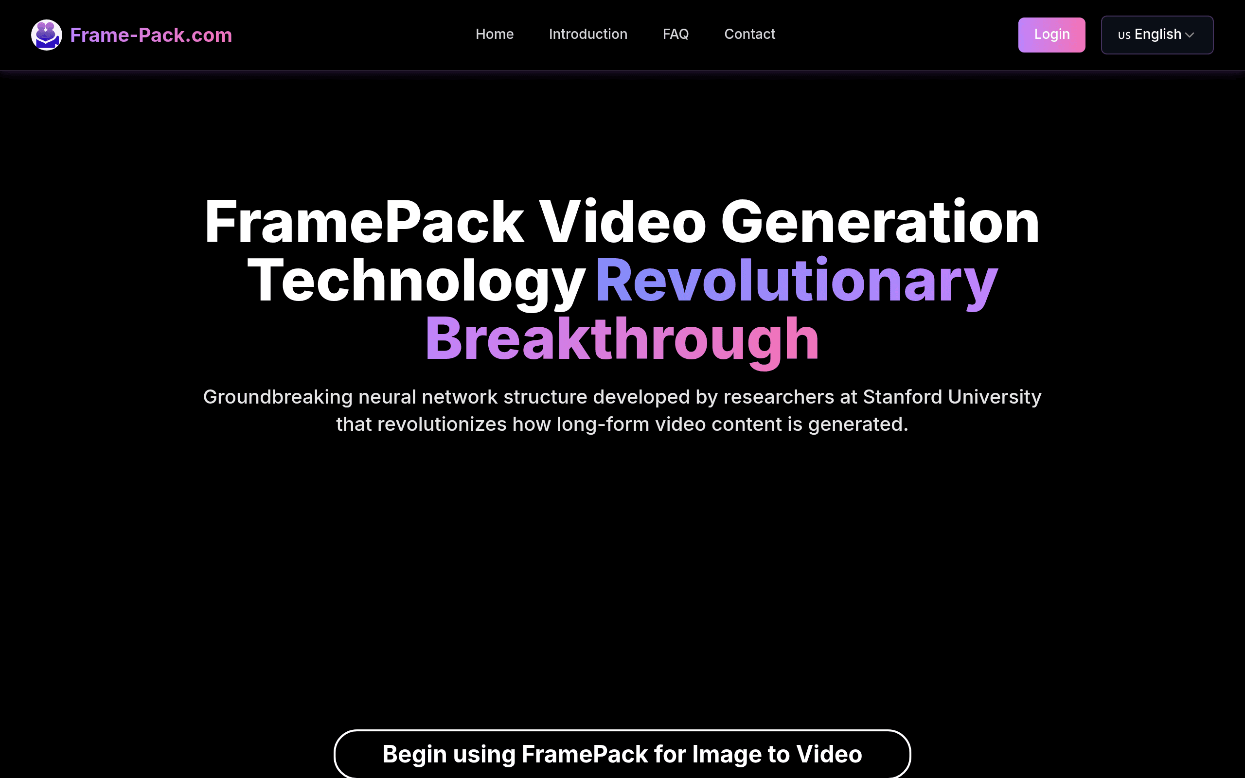 FramePack Video Generation