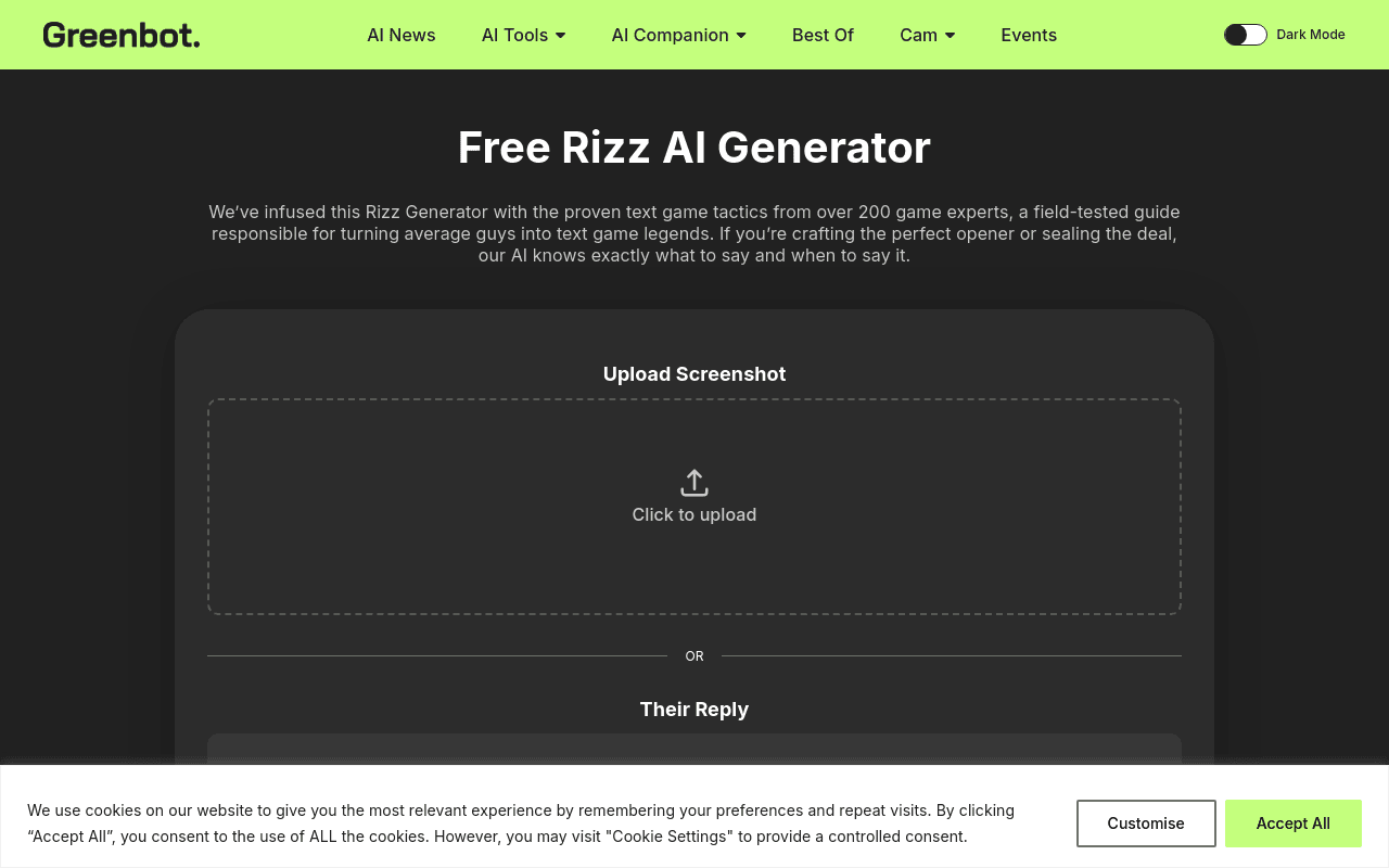 Free Rizz AI Generator