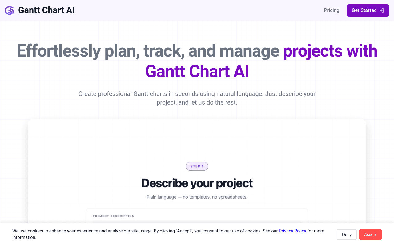 Gantt Chart AI