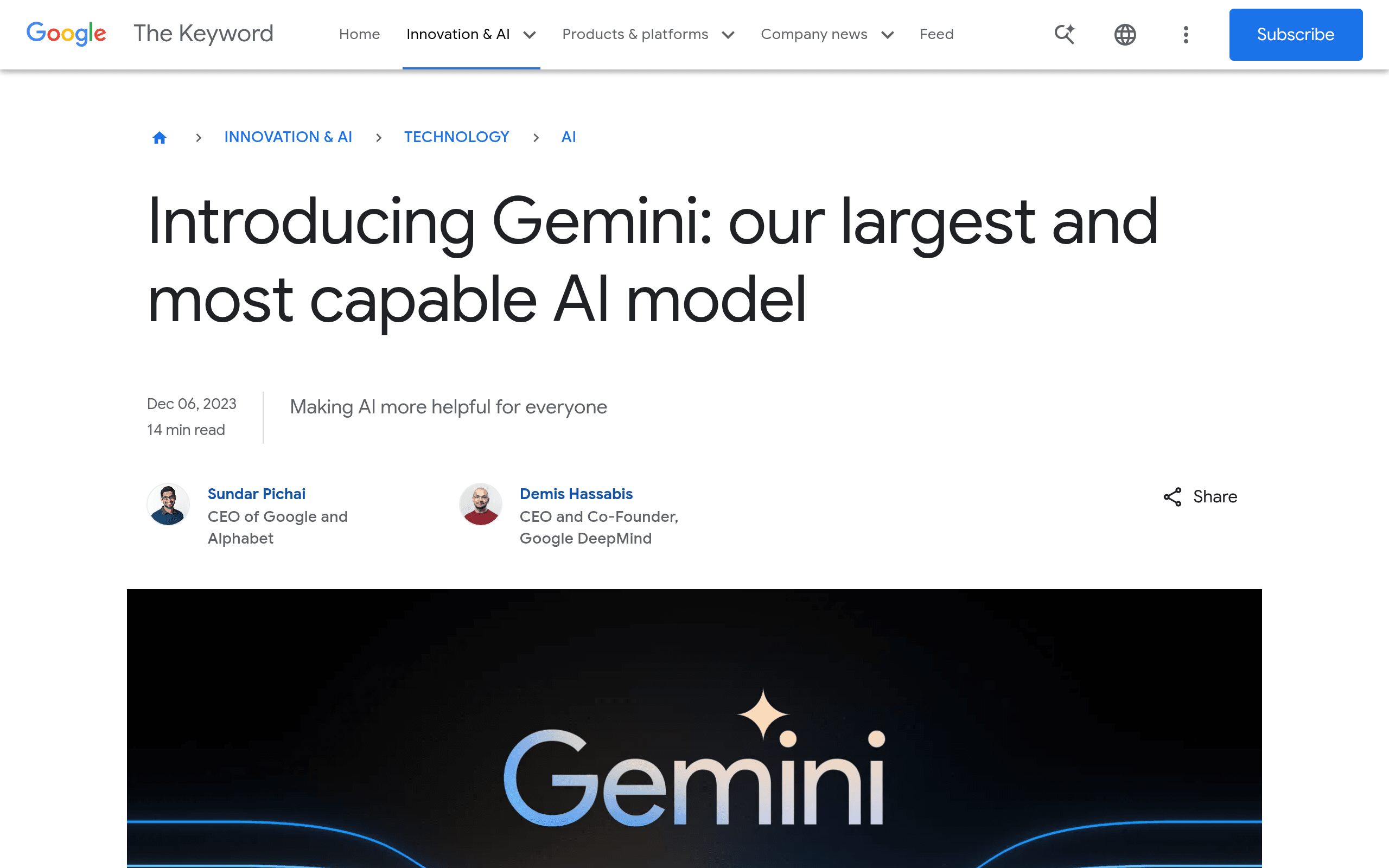 Gemini by Google