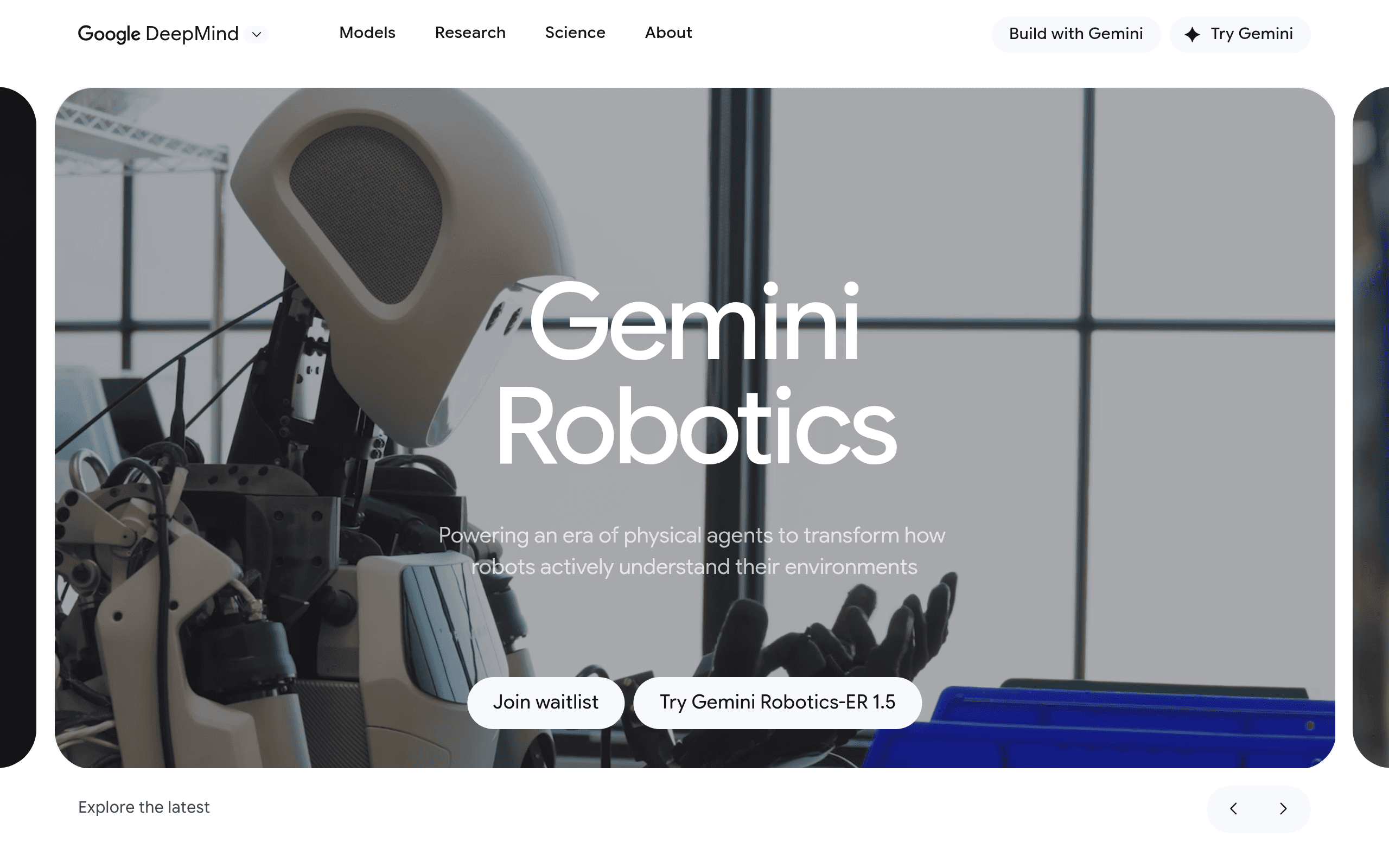 Gemini Robotics