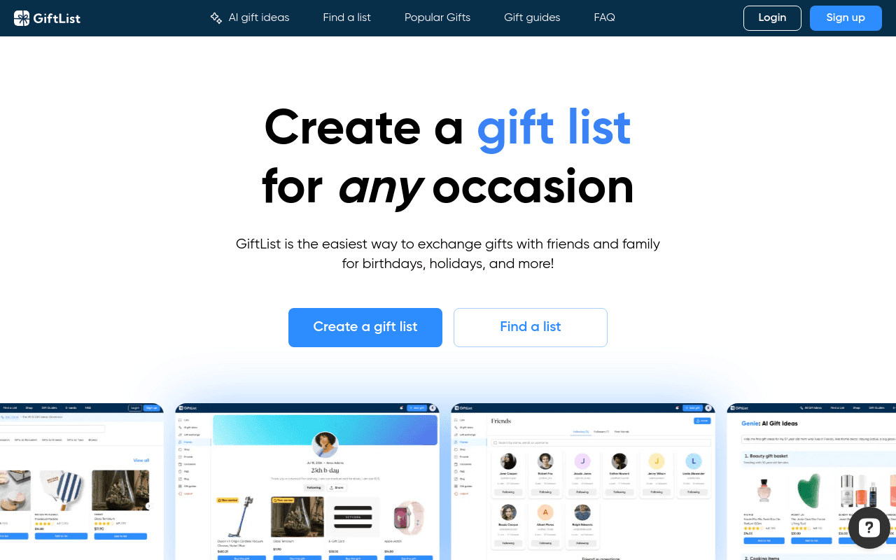GiftList AI