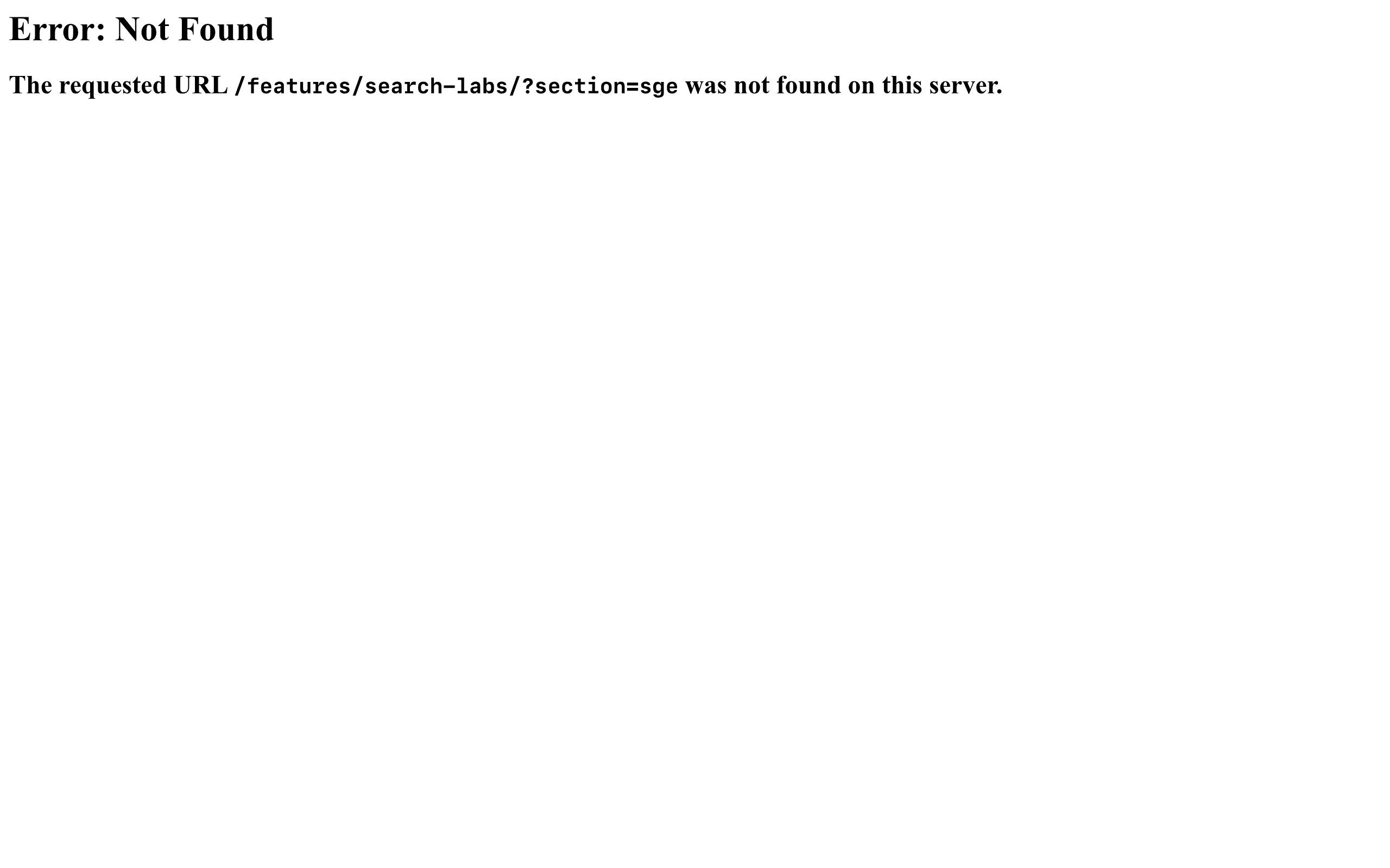 Google SGE