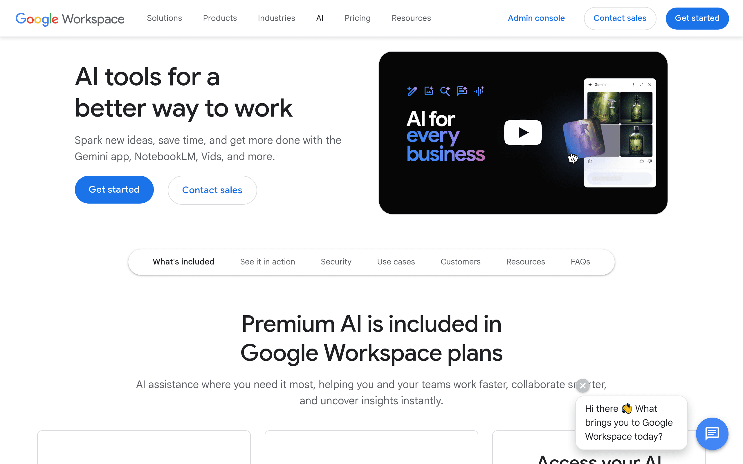 Google Workspace AI