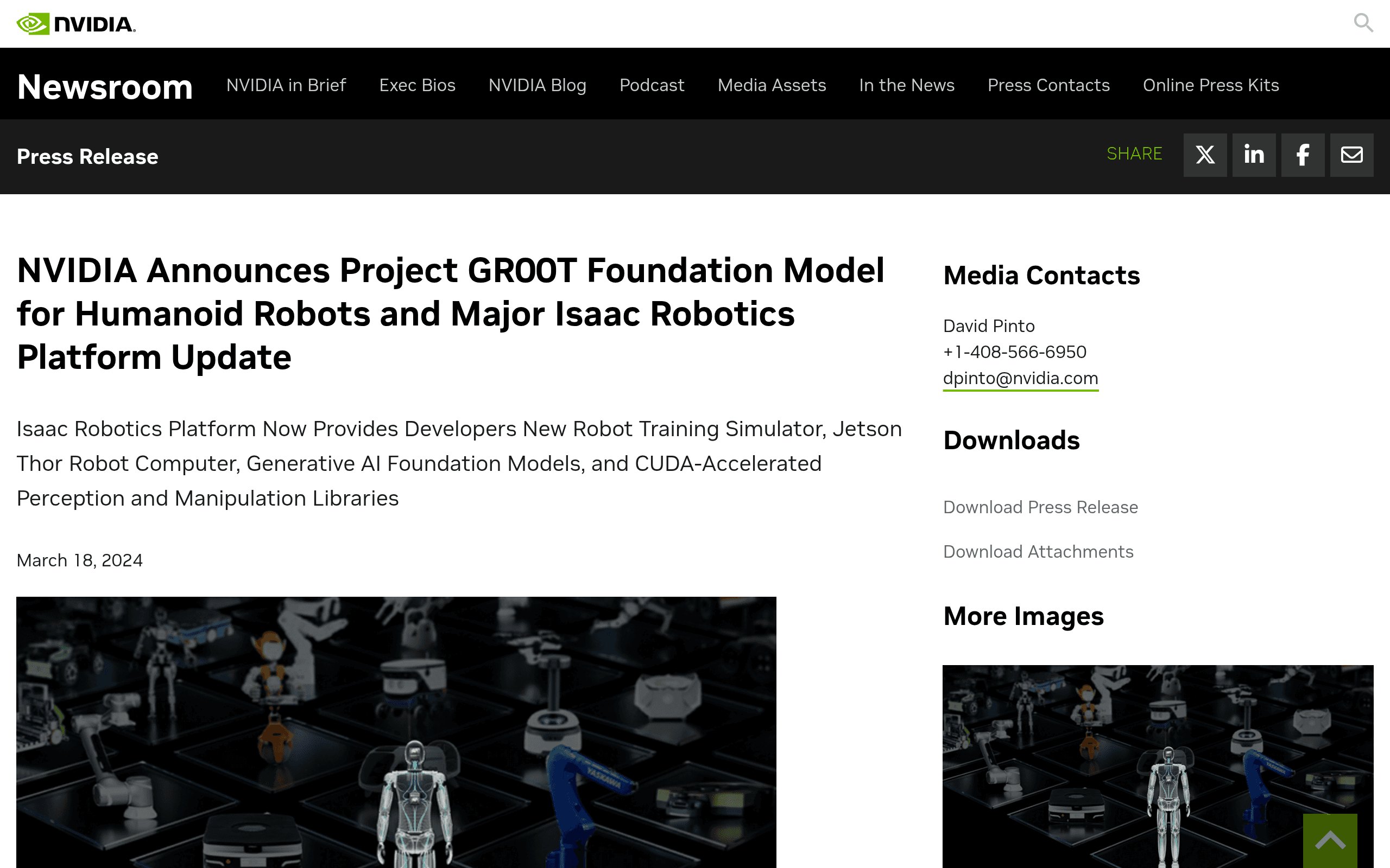 Gr00t by Nvidia