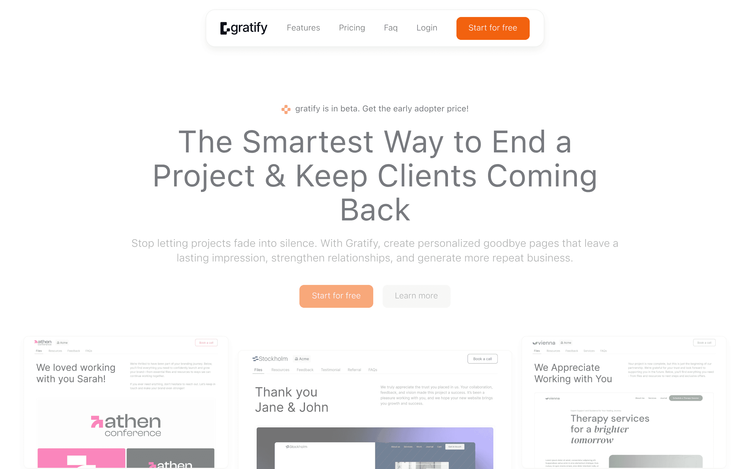 Gratify