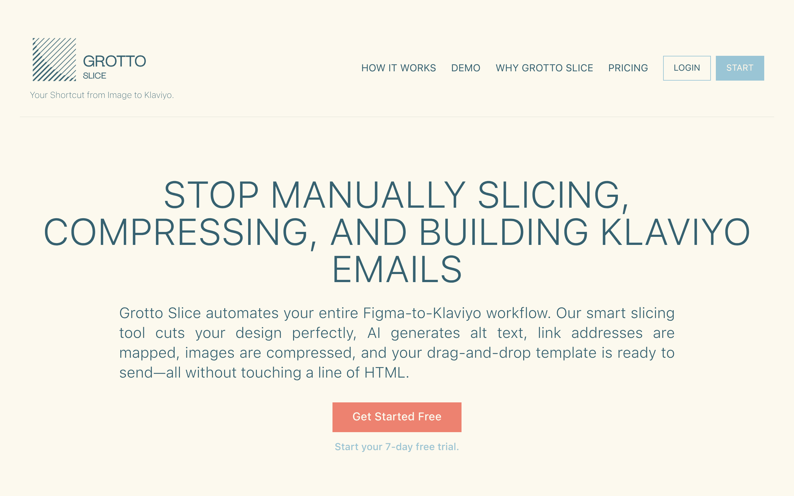 Grotto Slice - Automated Email Slicer