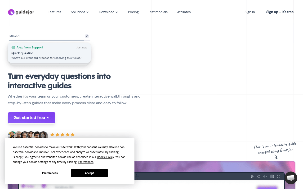 Guidejar