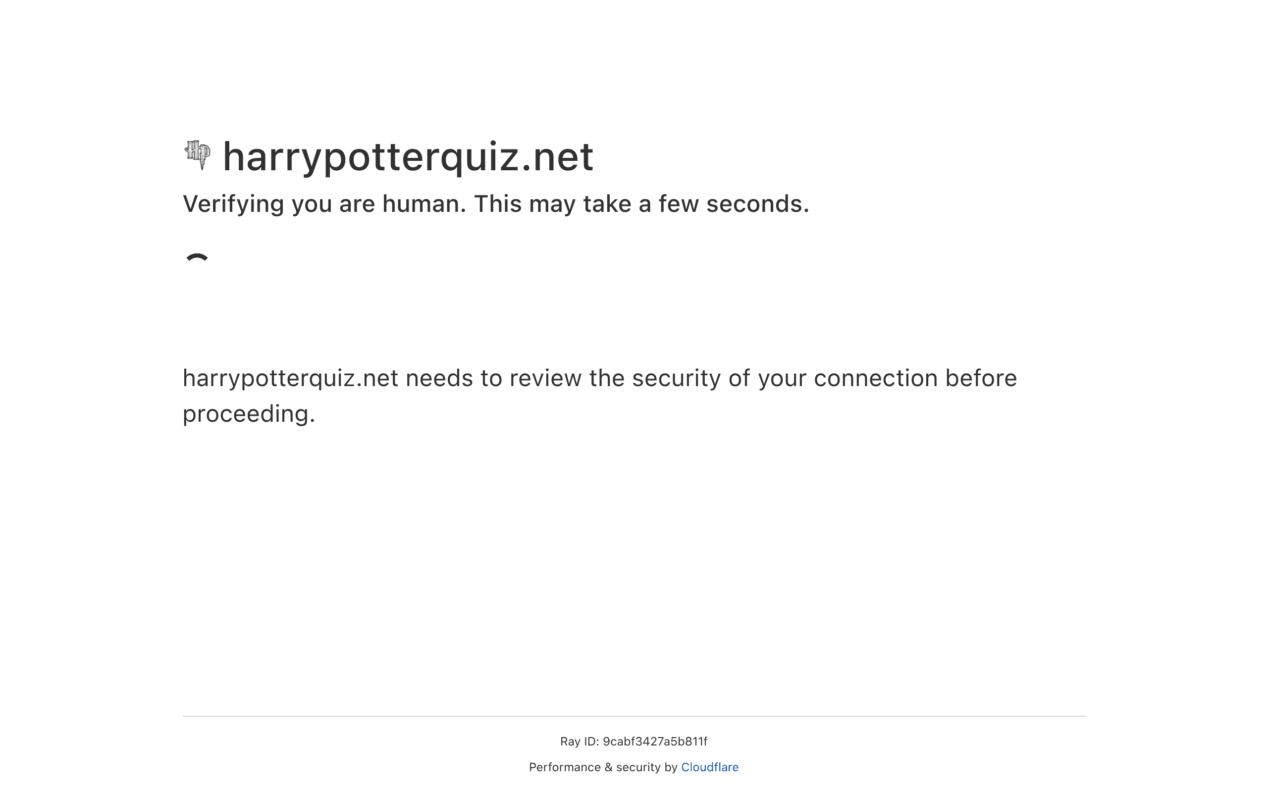 Harry Potter Quiz
