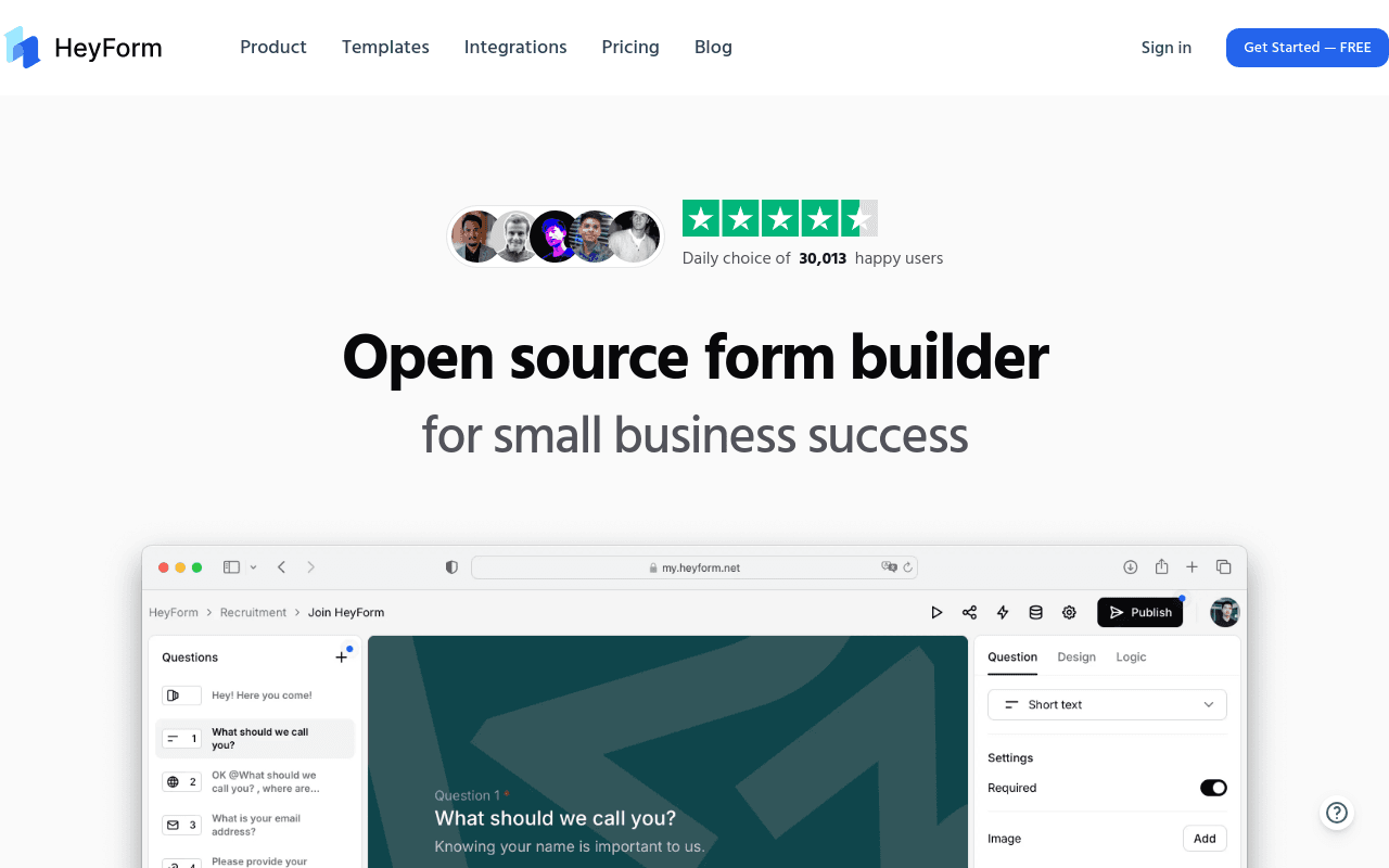 HeyForm