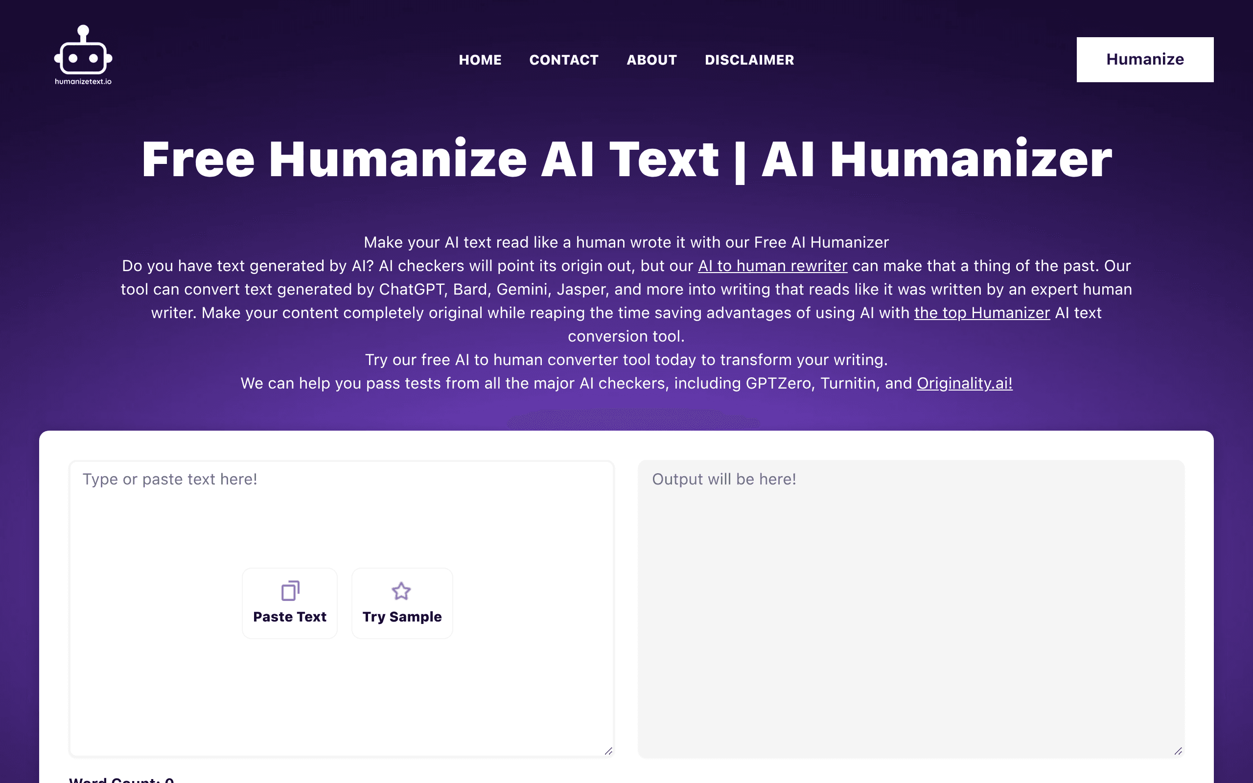 Humanize Text