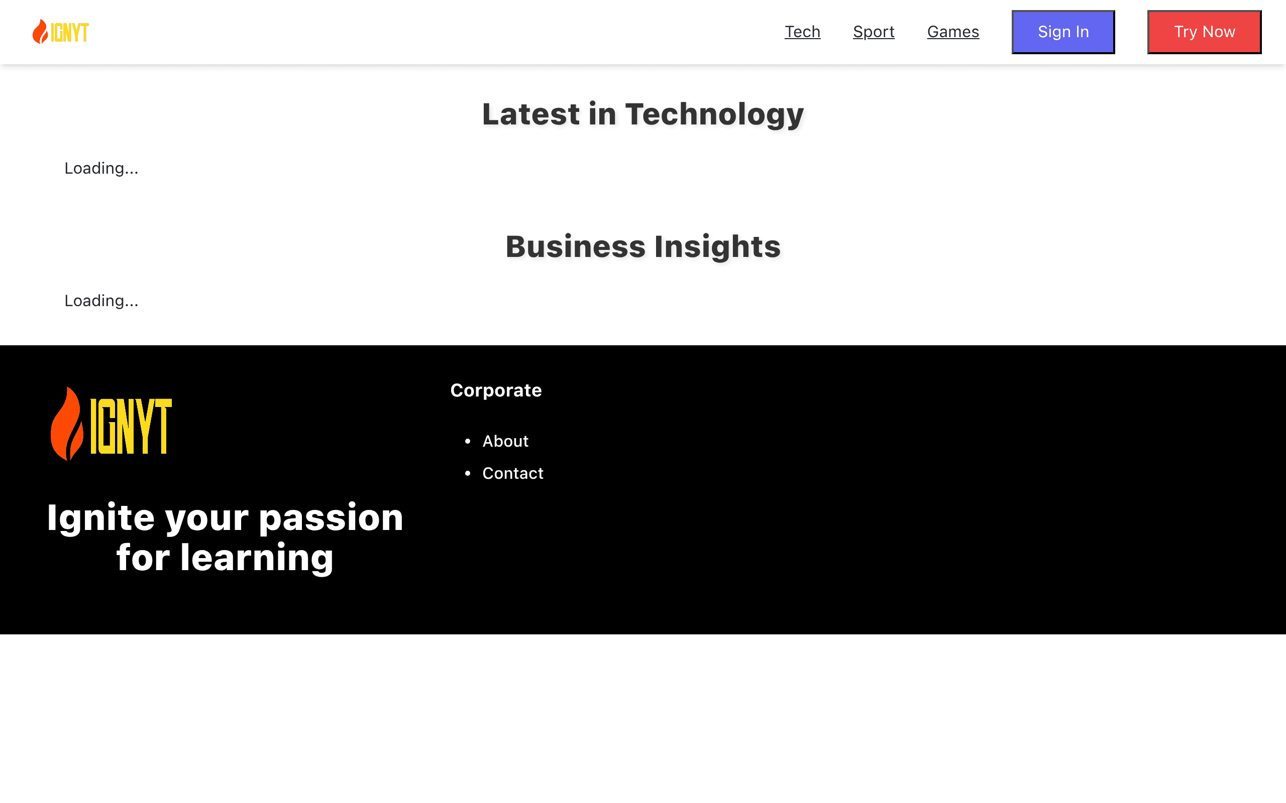 Ignyt Learning Platform