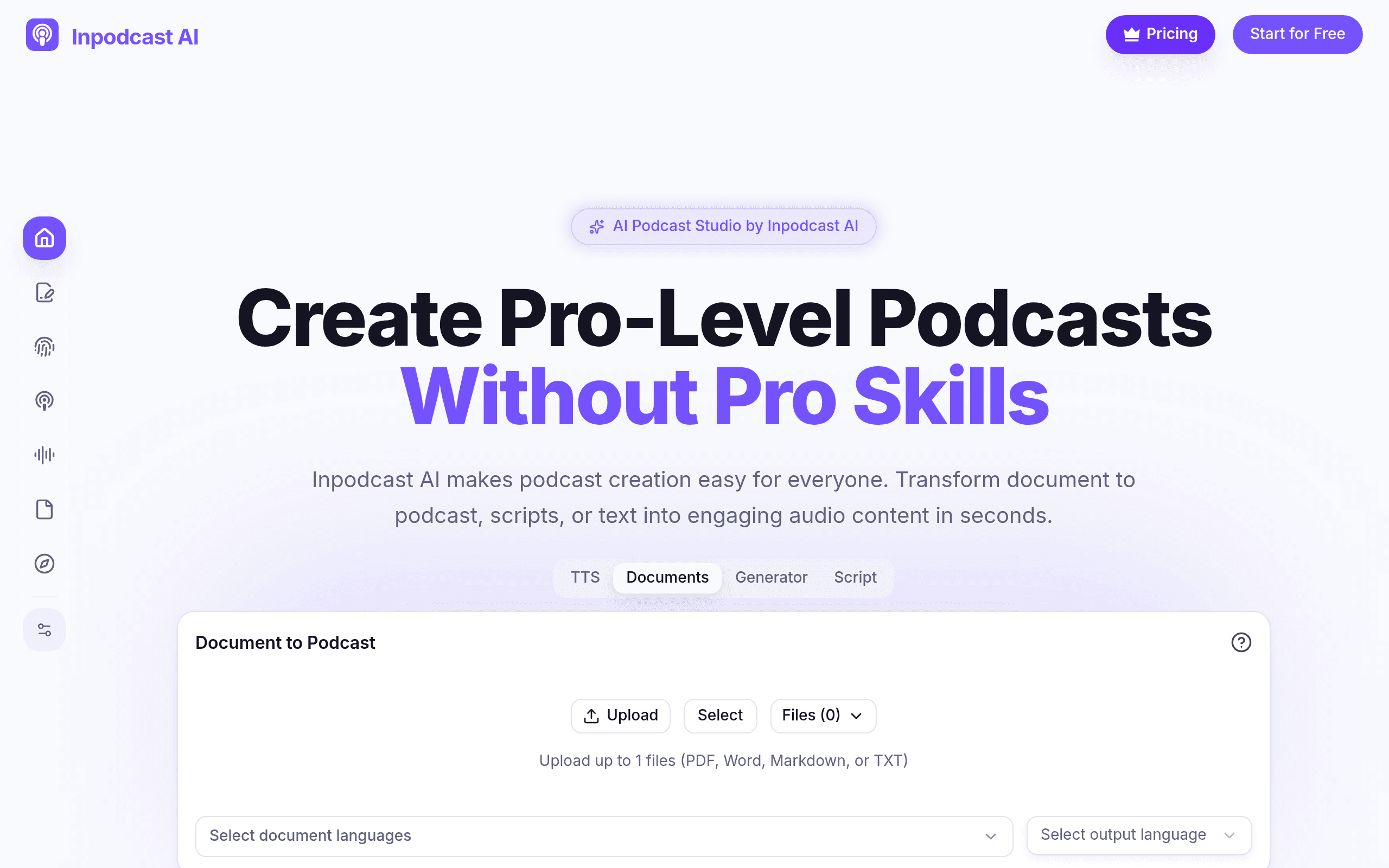 Inpodcast AI