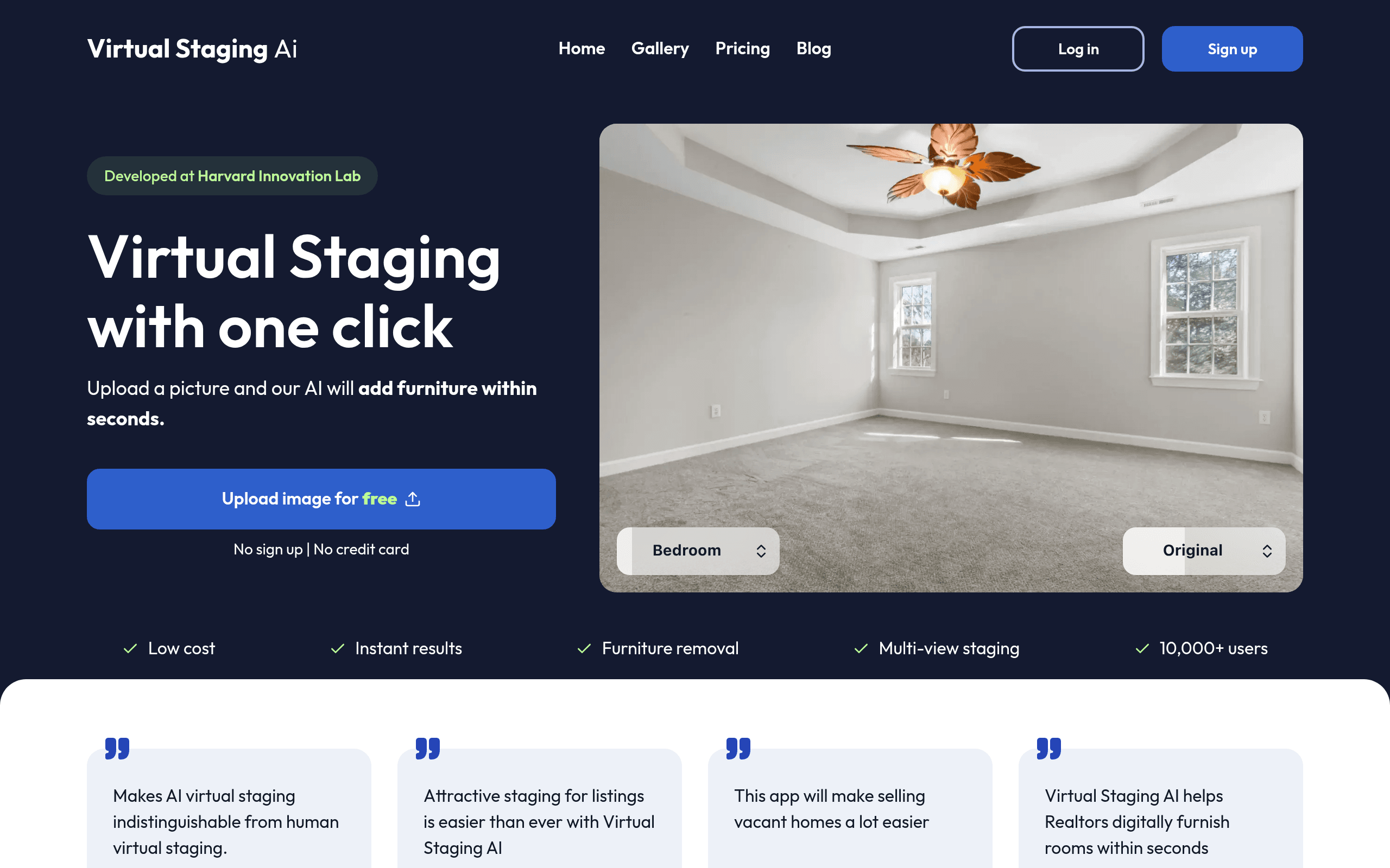 Instant Virtual Staging