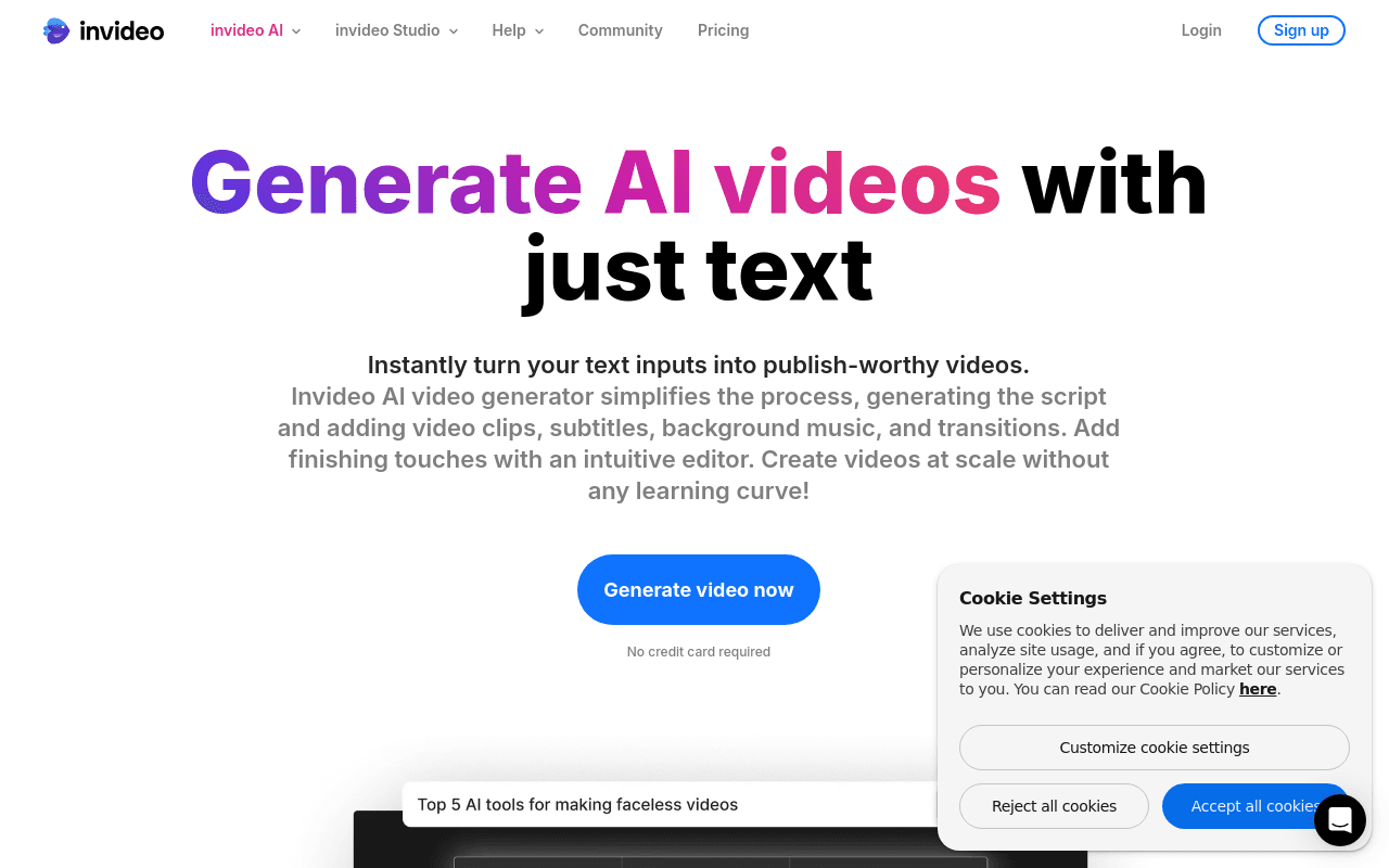 invideo AI