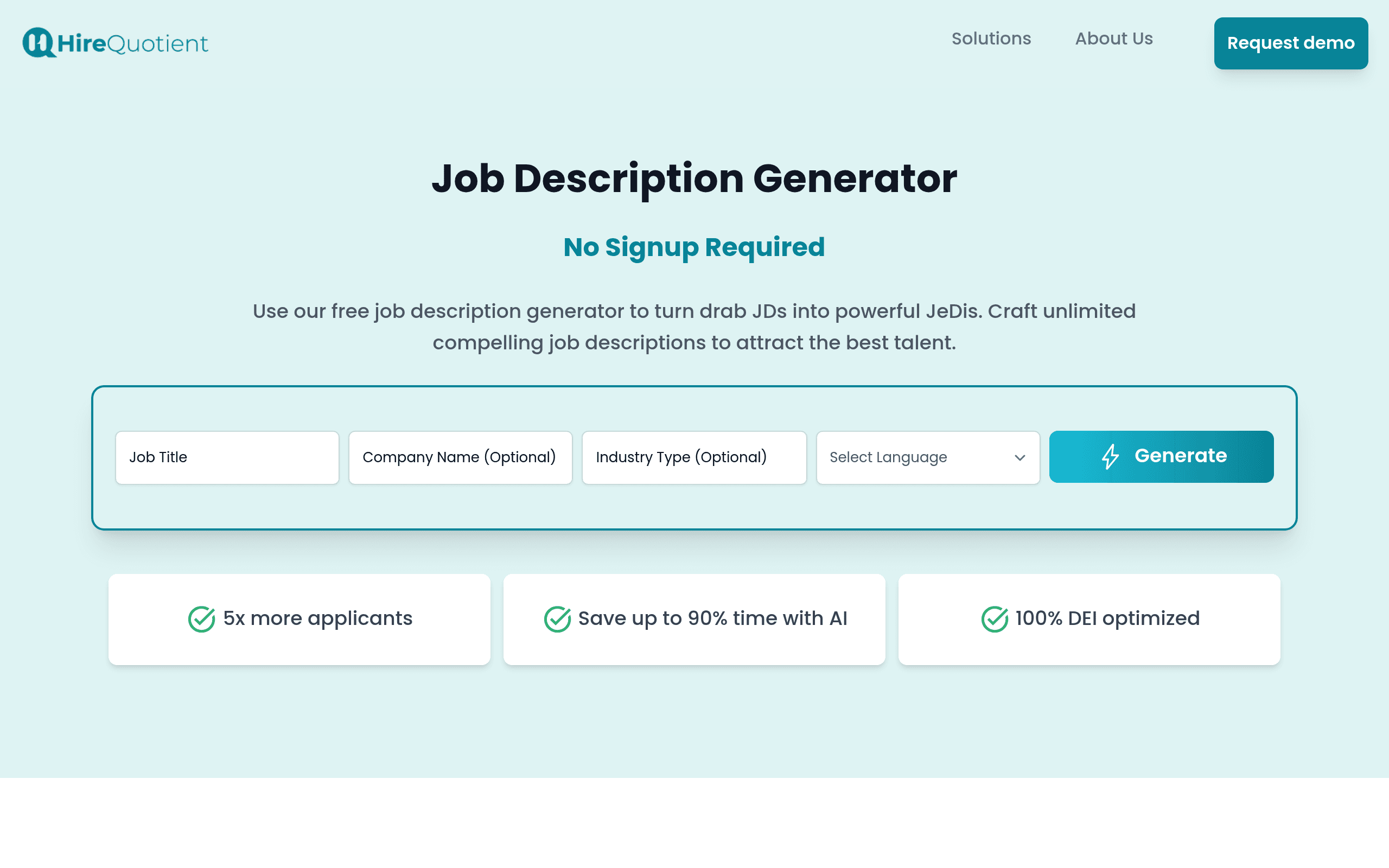 JD Generator