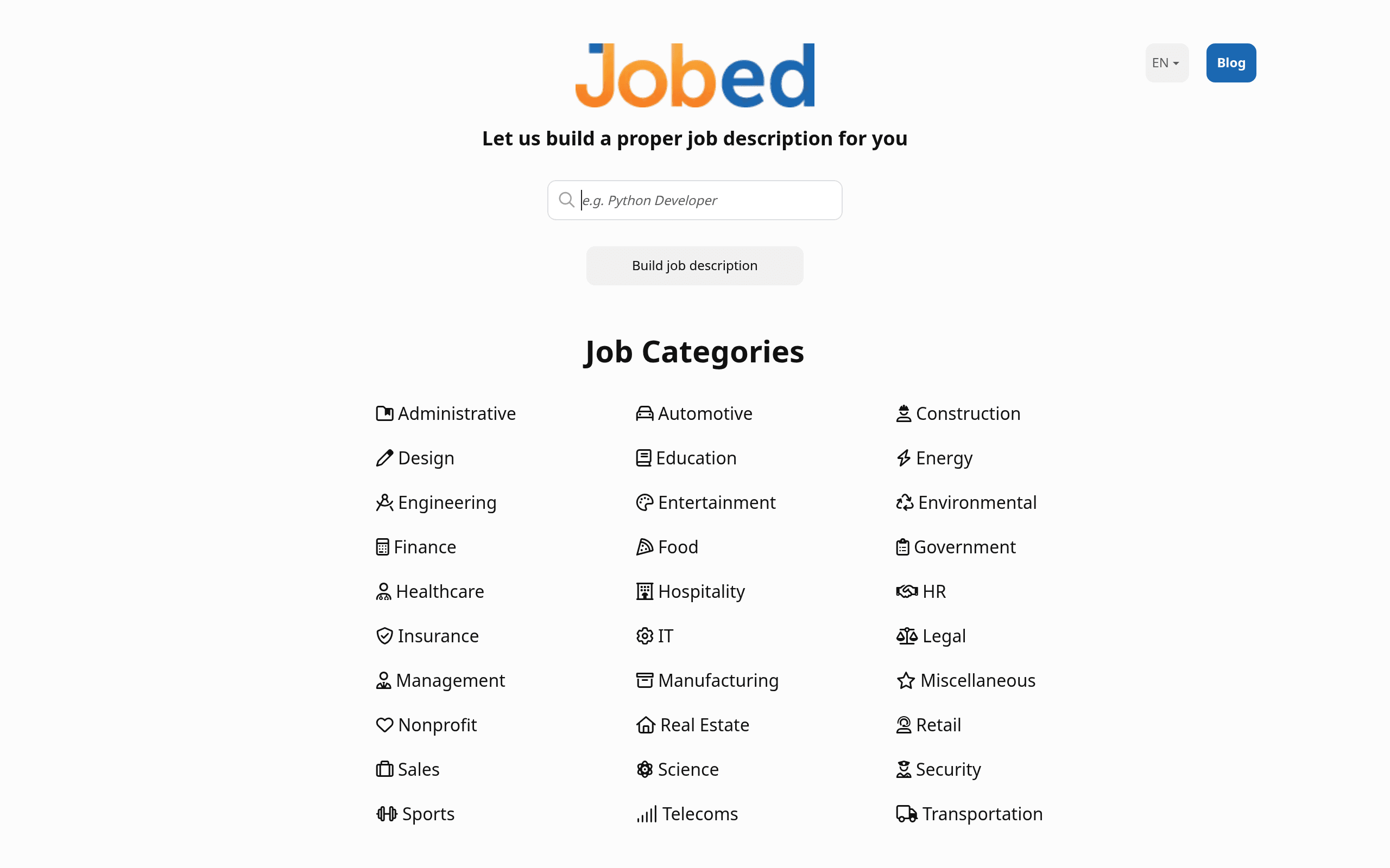 Jobed