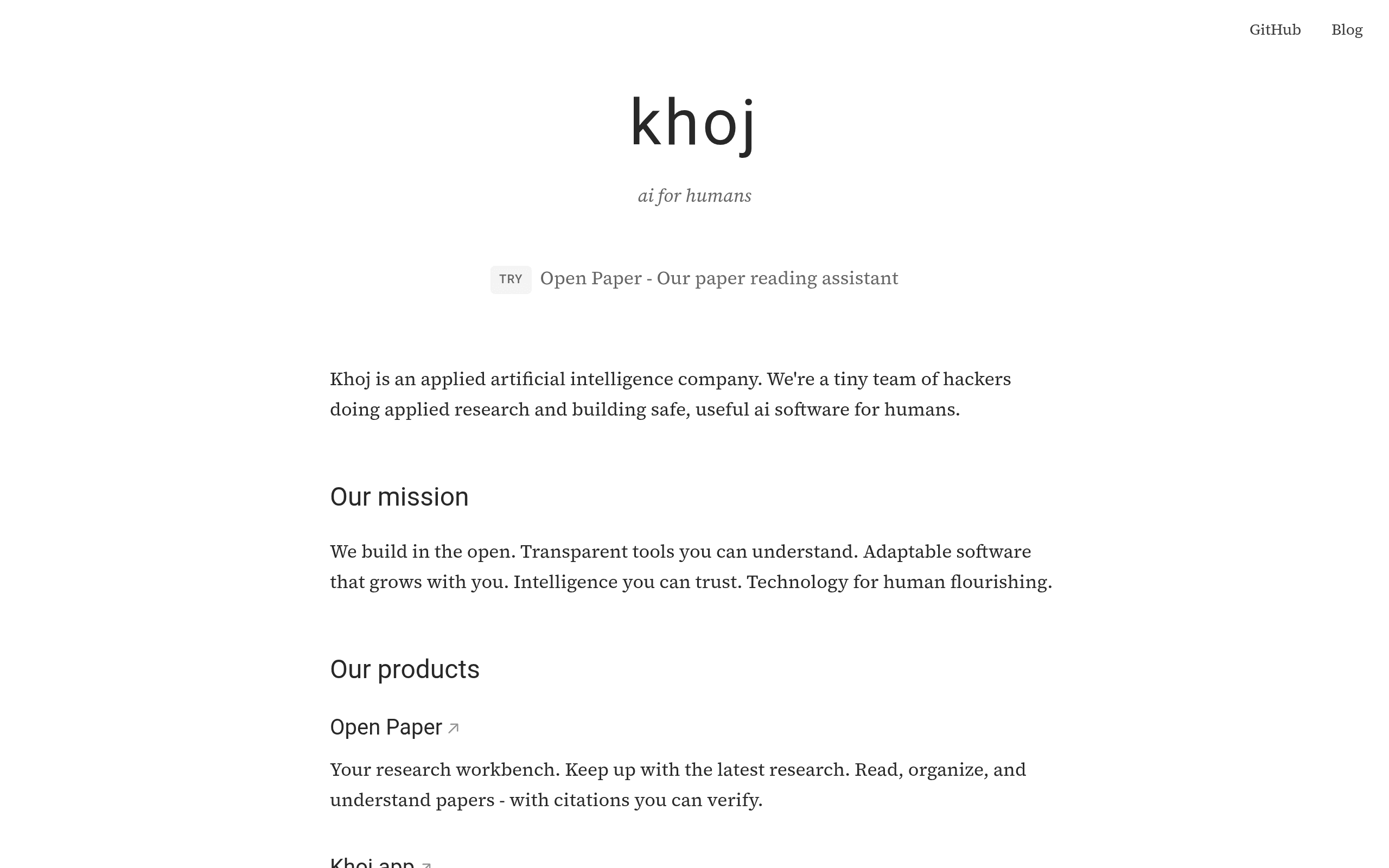 Khoj