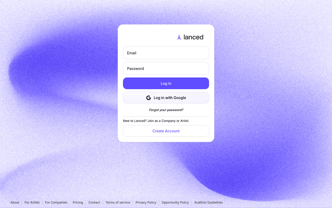 Lanced