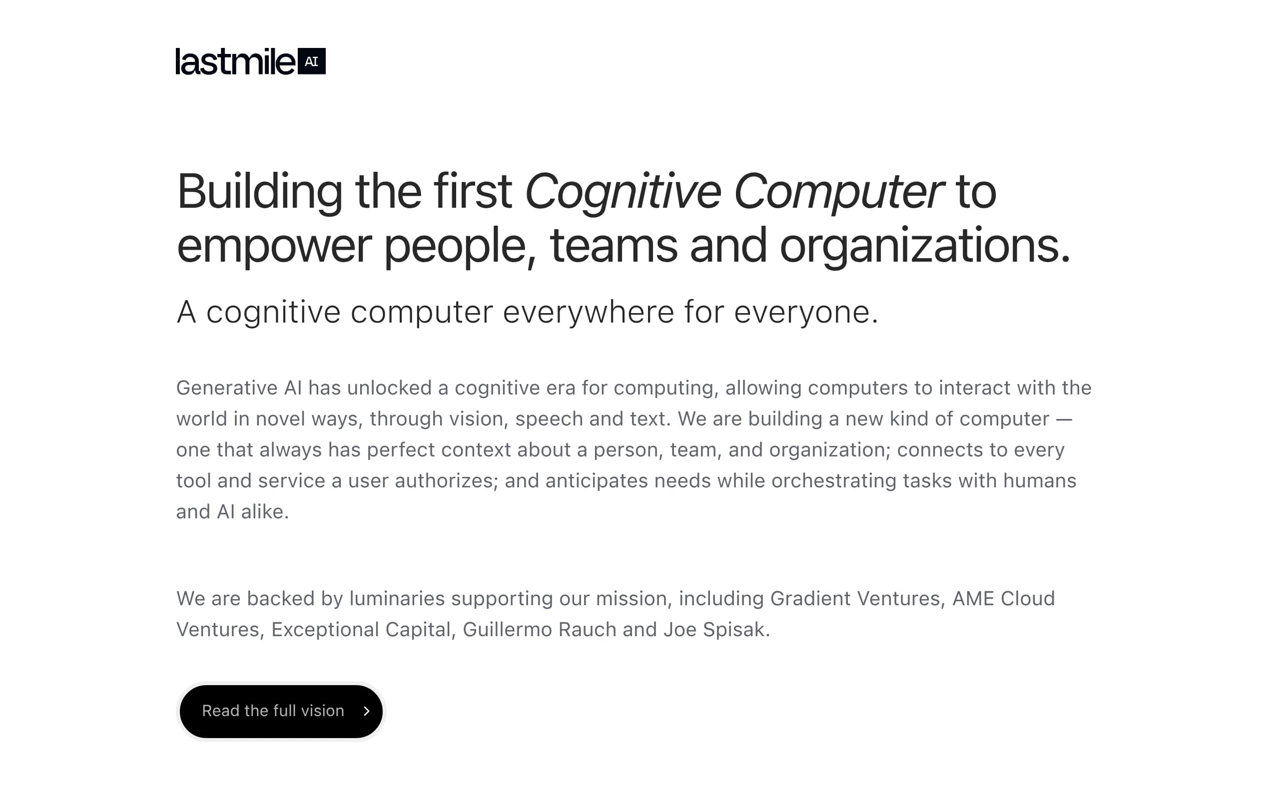 LastMile AI