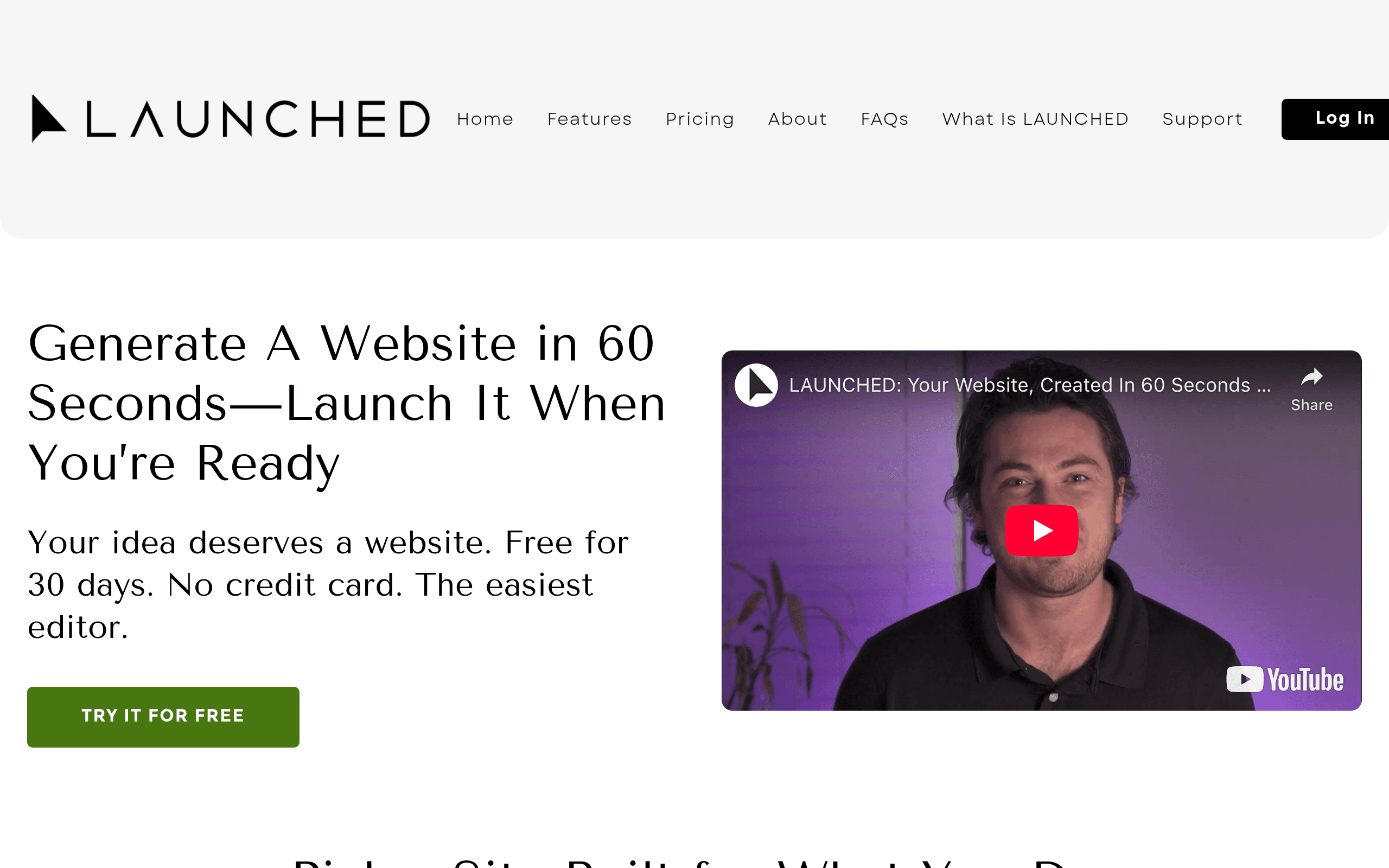 Launched