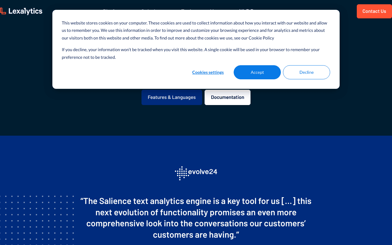 Lexalytics Salience6