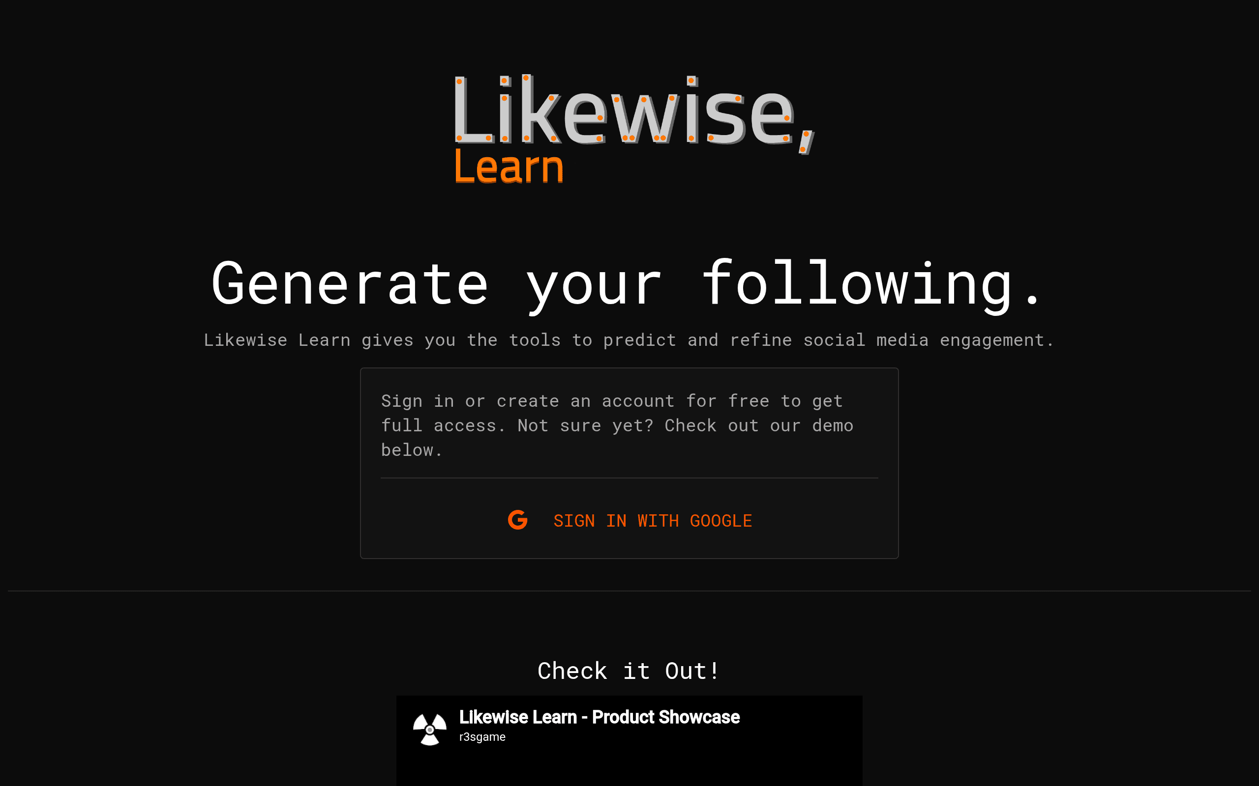 Likewise Learn