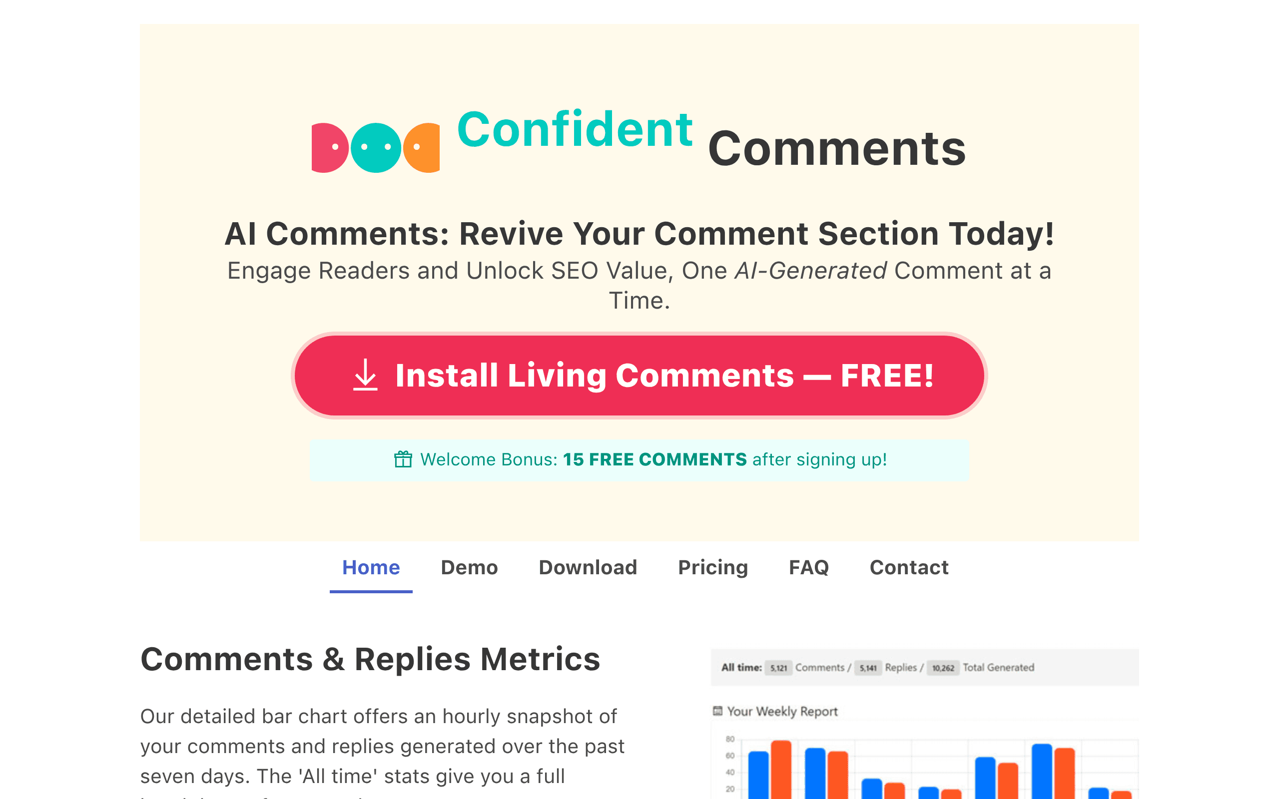 Living Comments