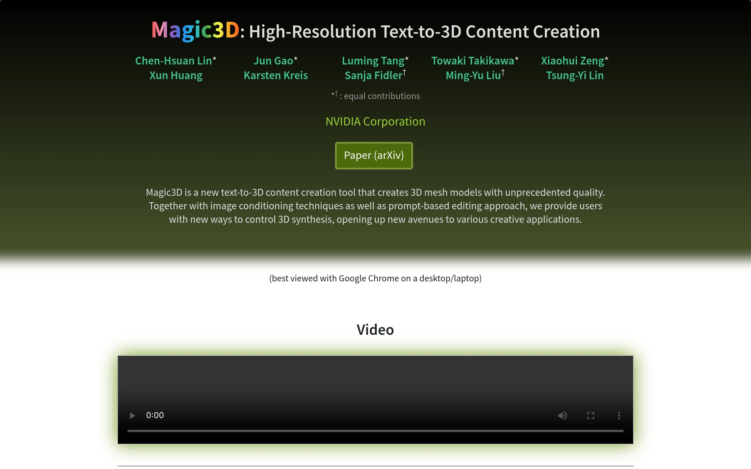 Magic3D