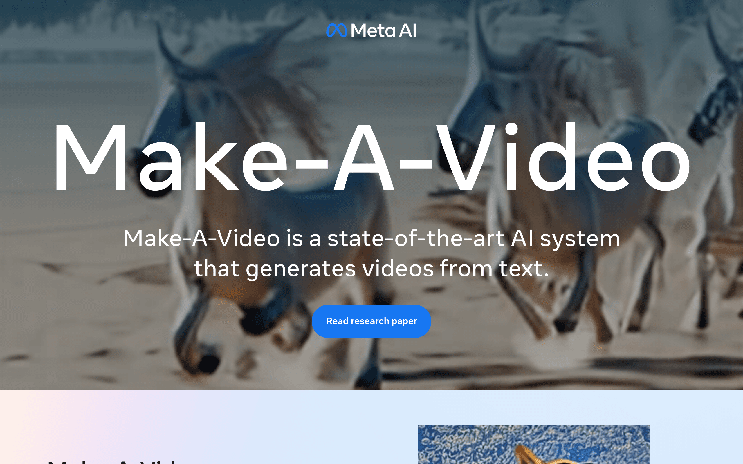 Make-A-Video (Meta)