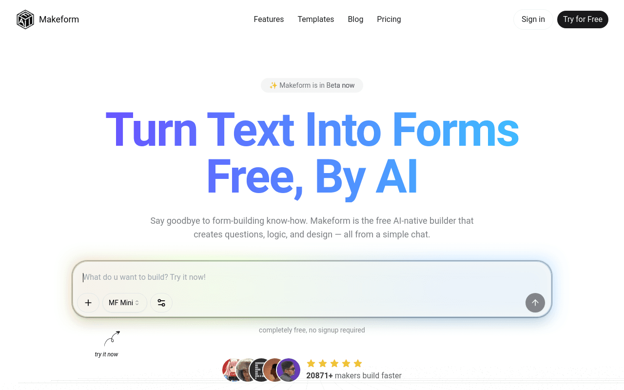 Makeform AI