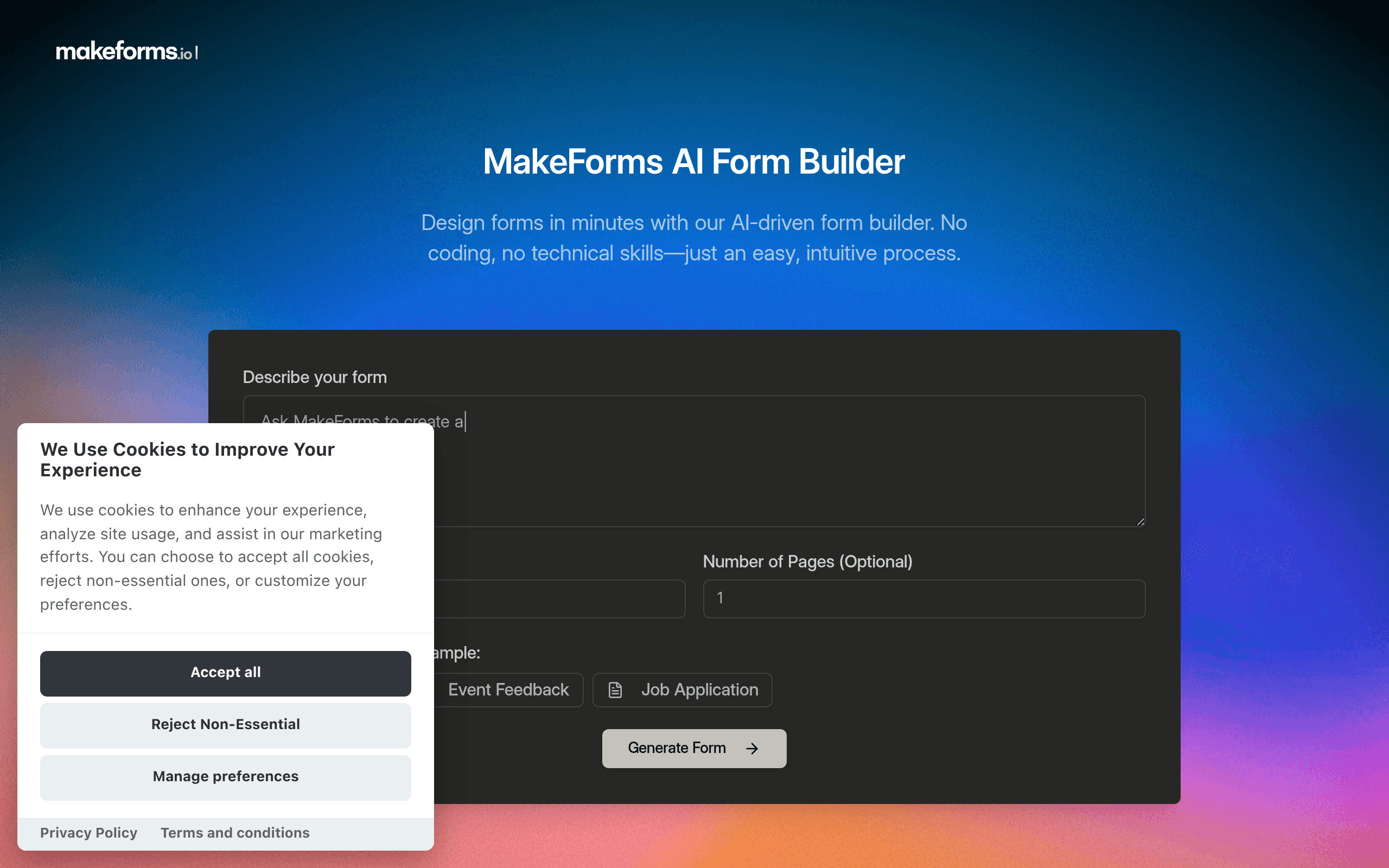 MakeForms
