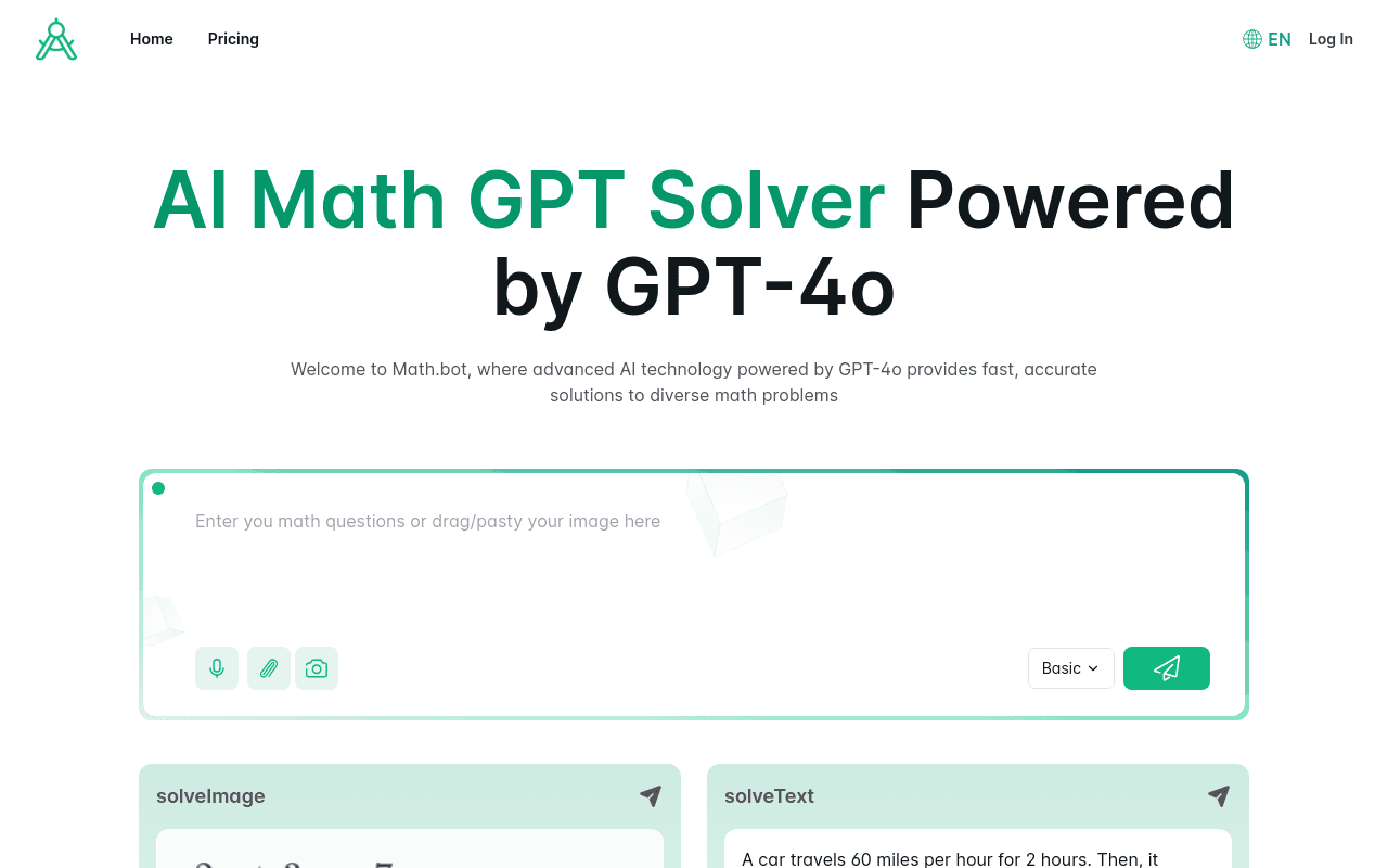 Math Bot AI