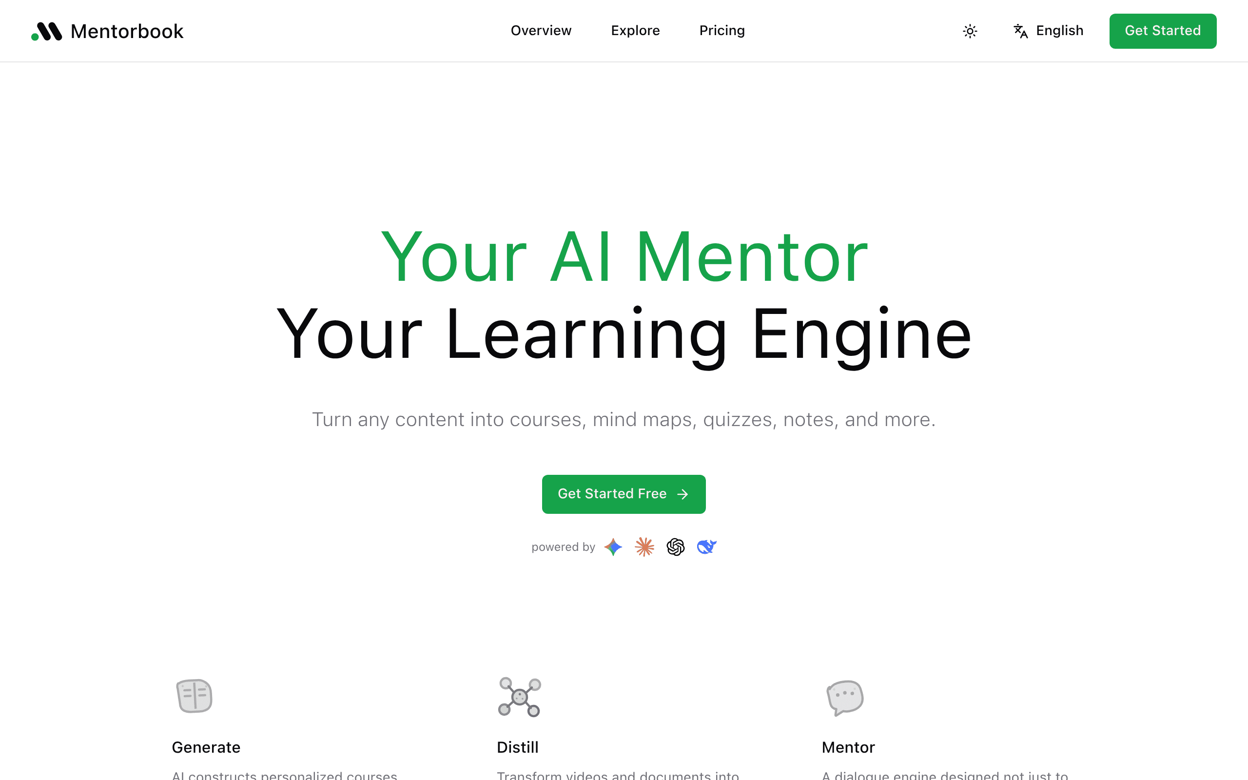 Mentorbook AI