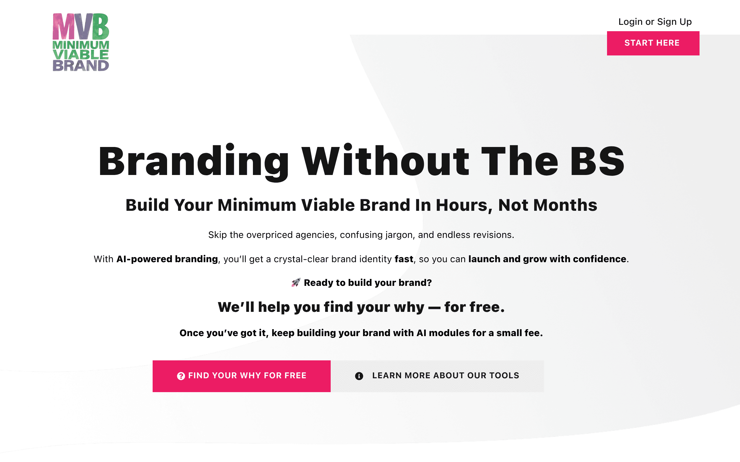 Minimum Viable Brand (MVB)