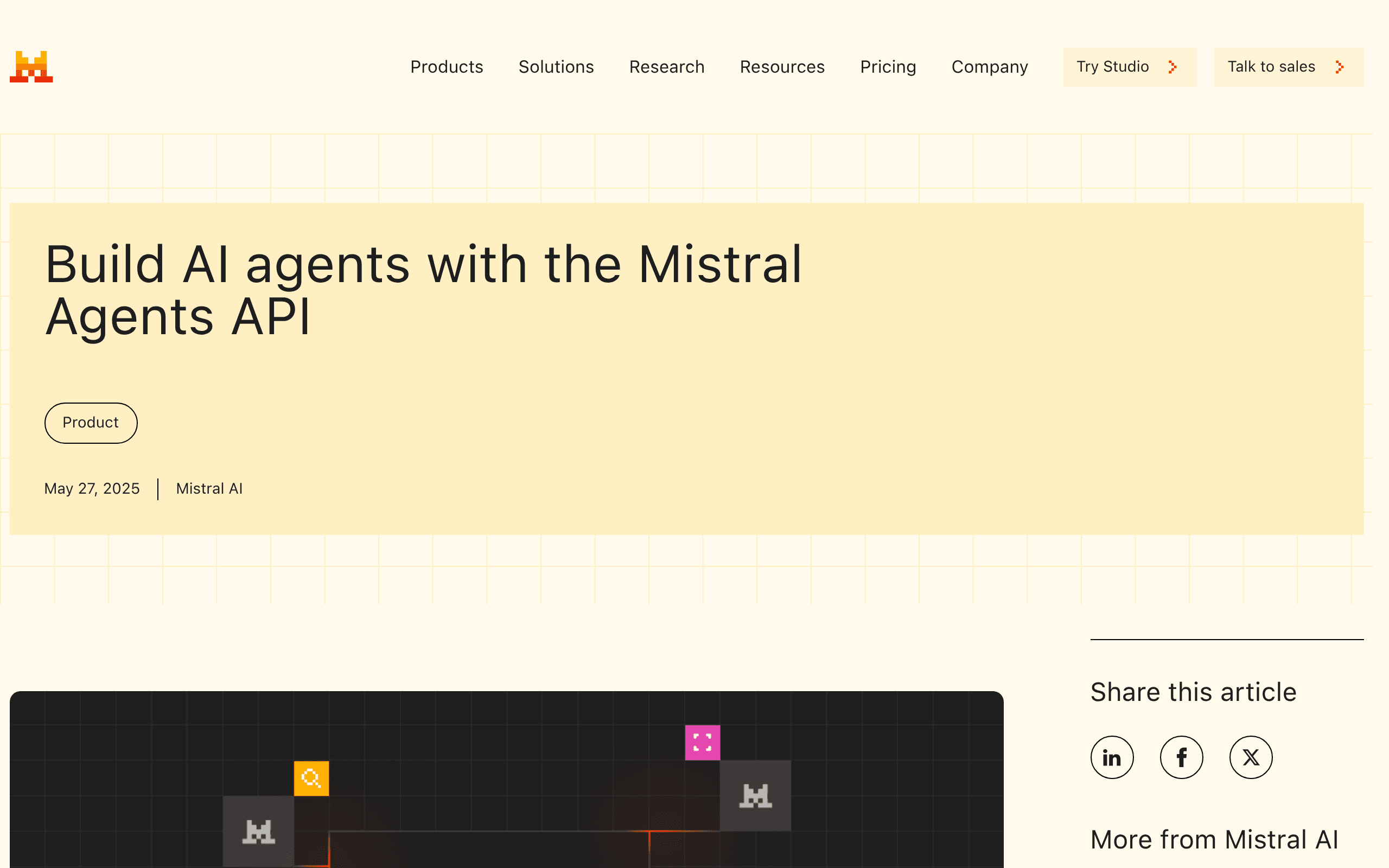Mistral Agents API