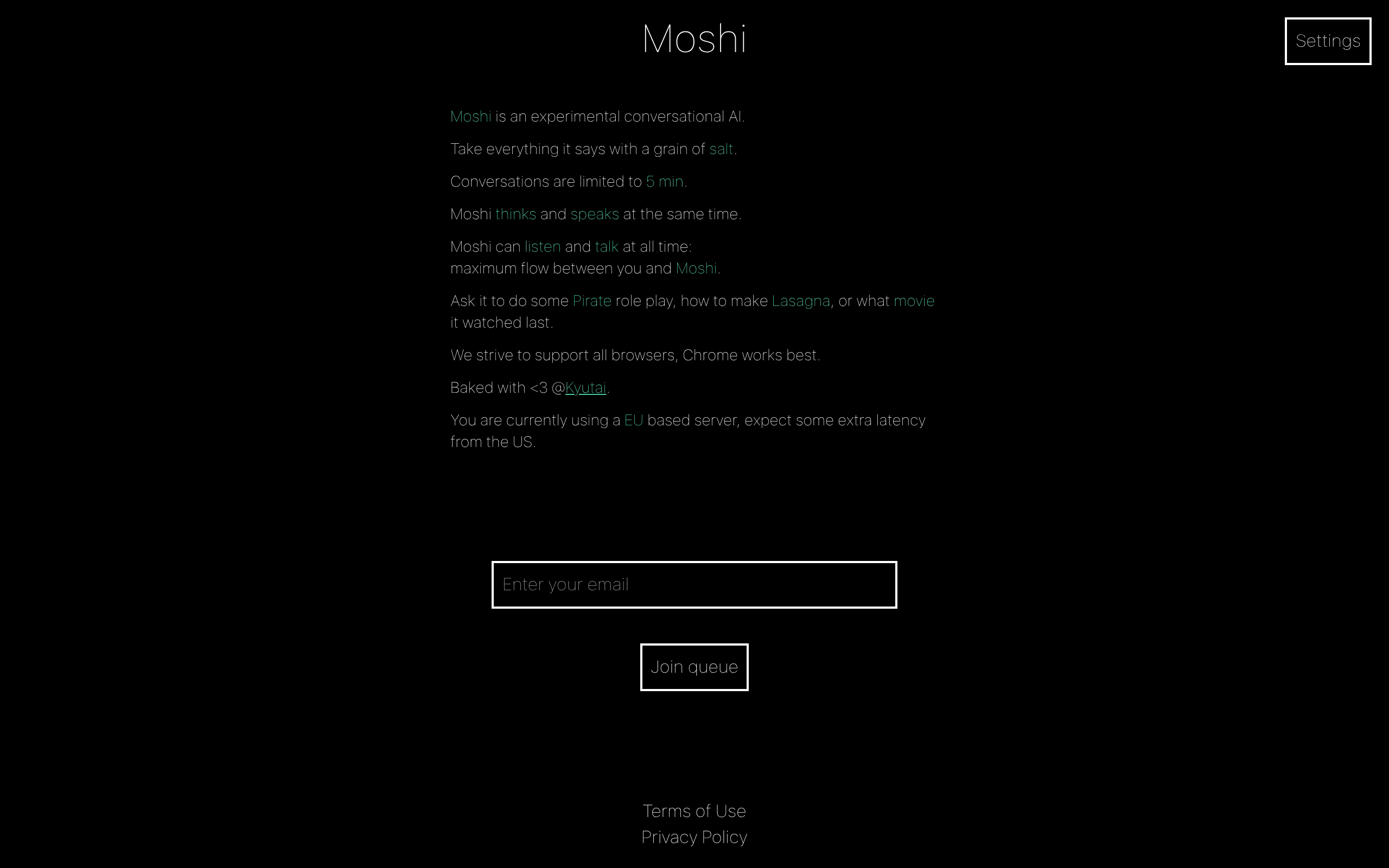Moshi AI