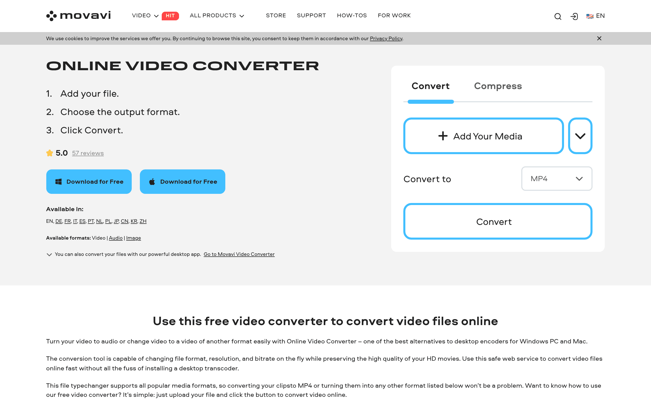 Movavi Video Converter