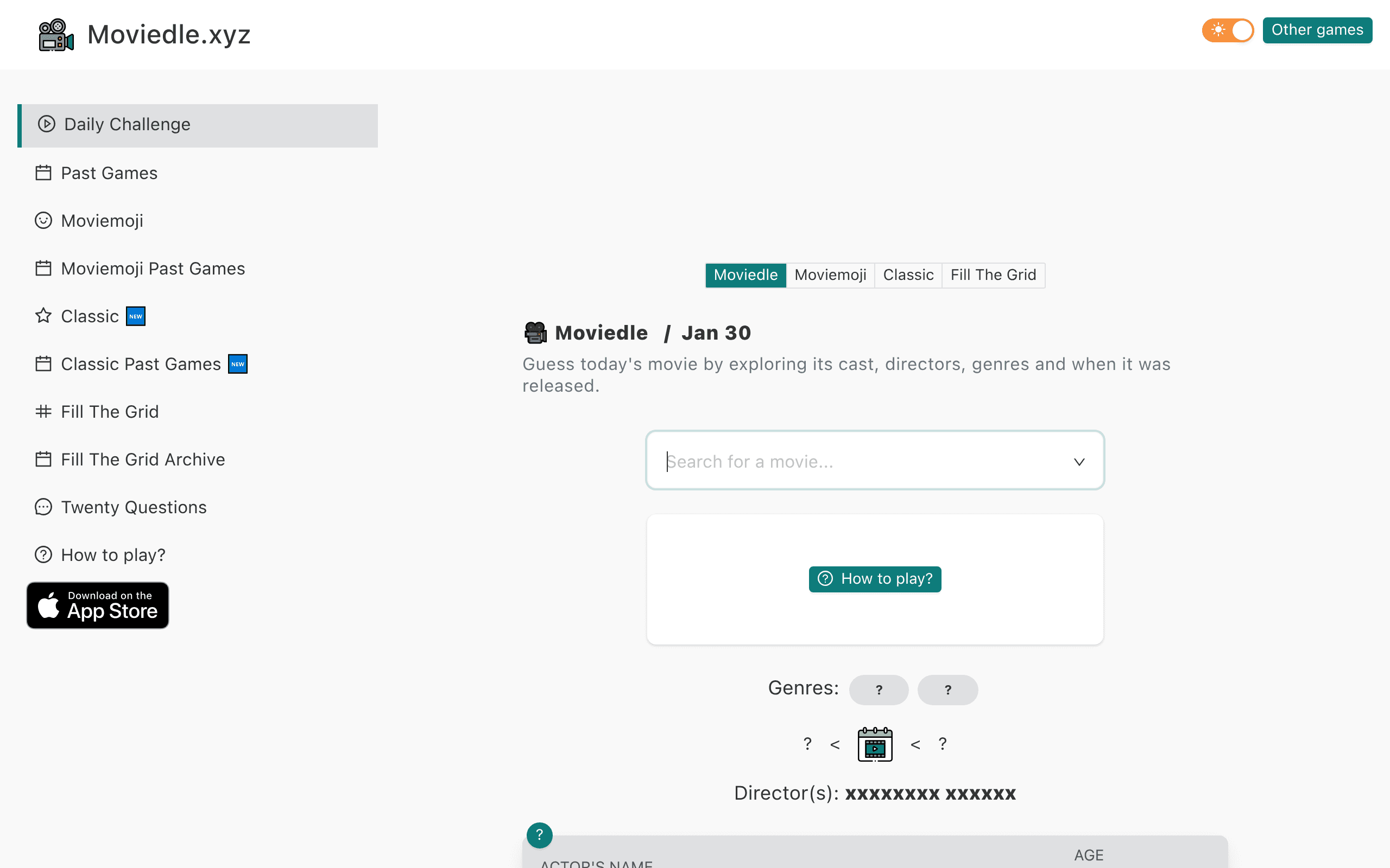 Moviedle.xyz