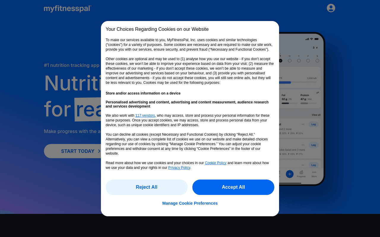 MyFitnessPal AI