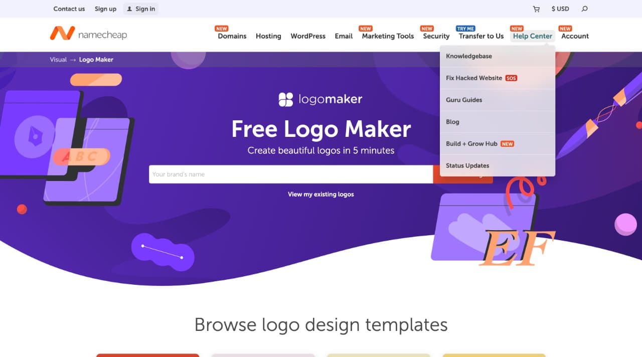Namecheap Logo Maker