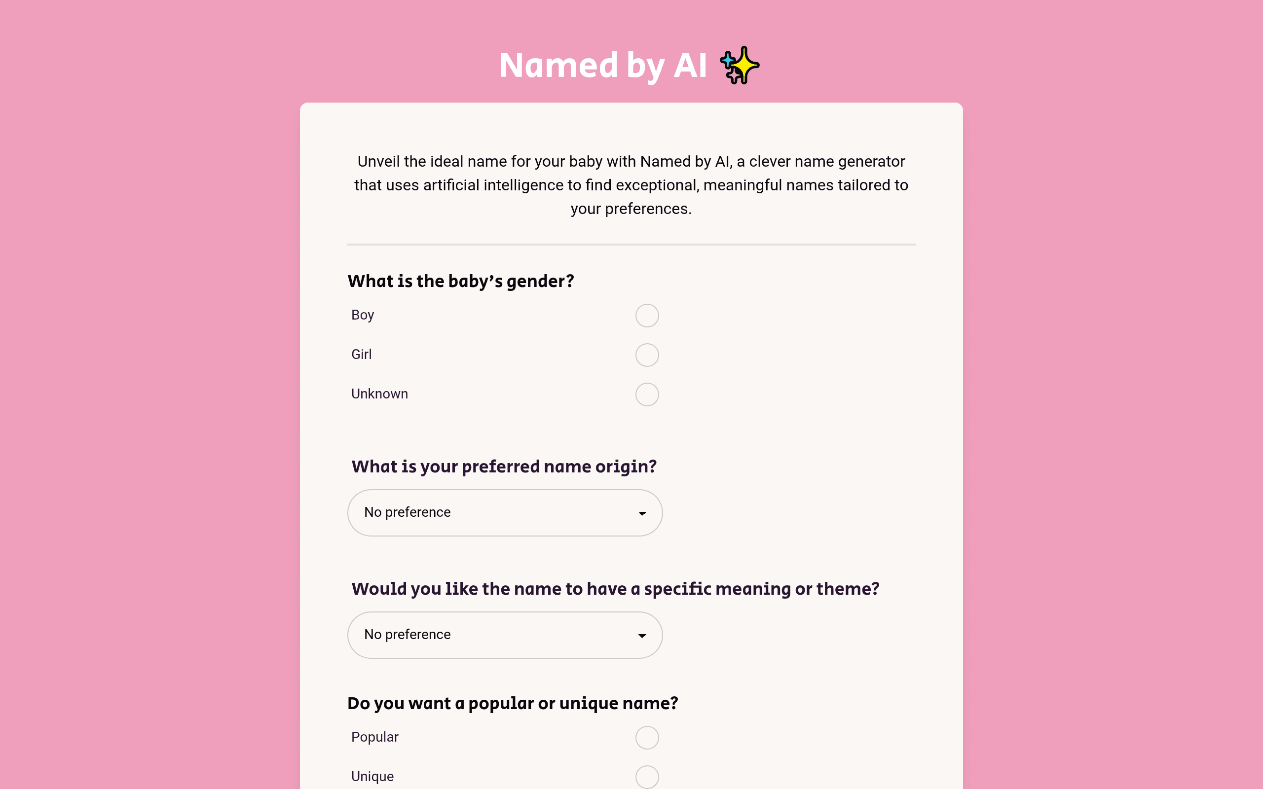 Named By AI