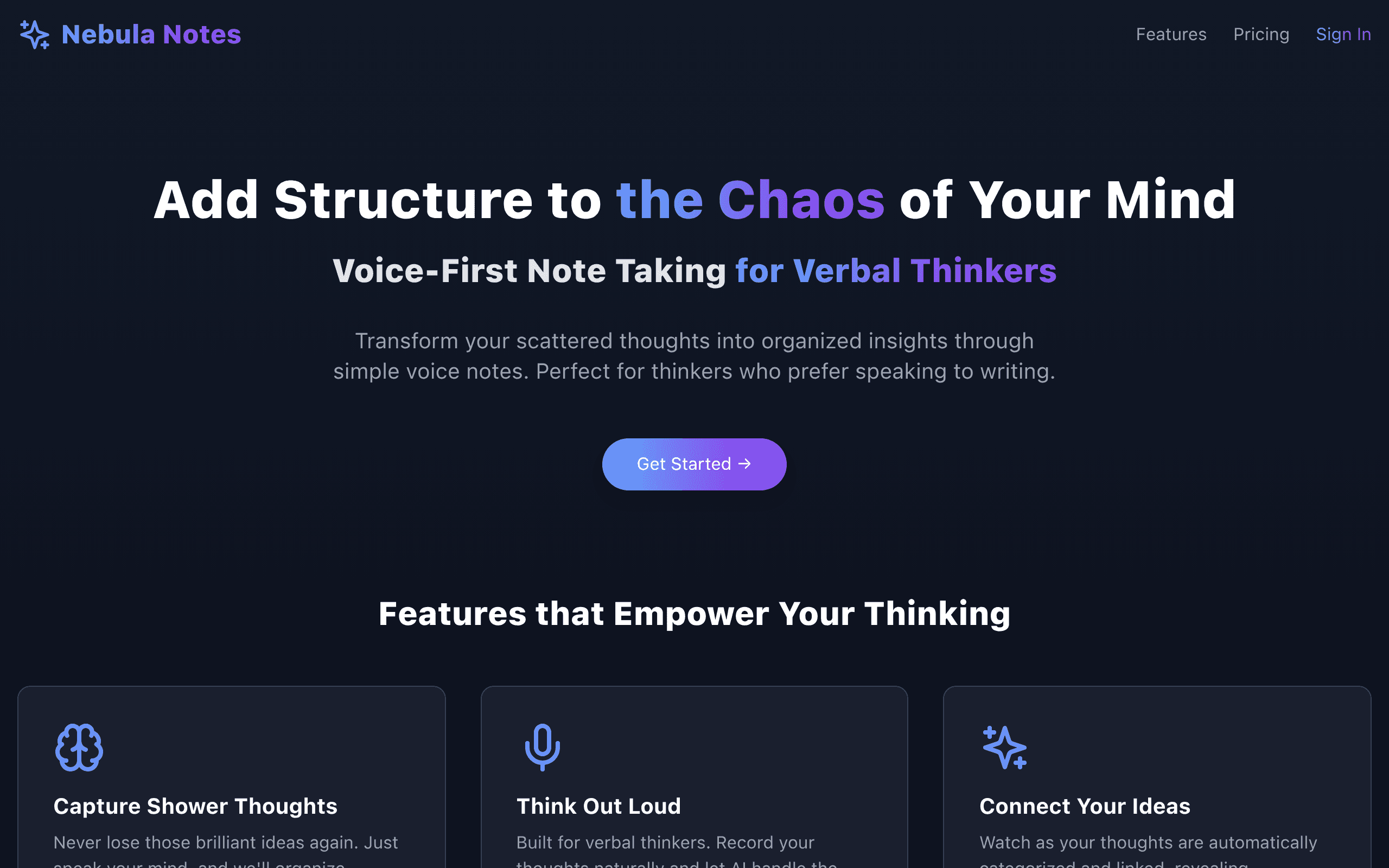 Nebula Notes AI